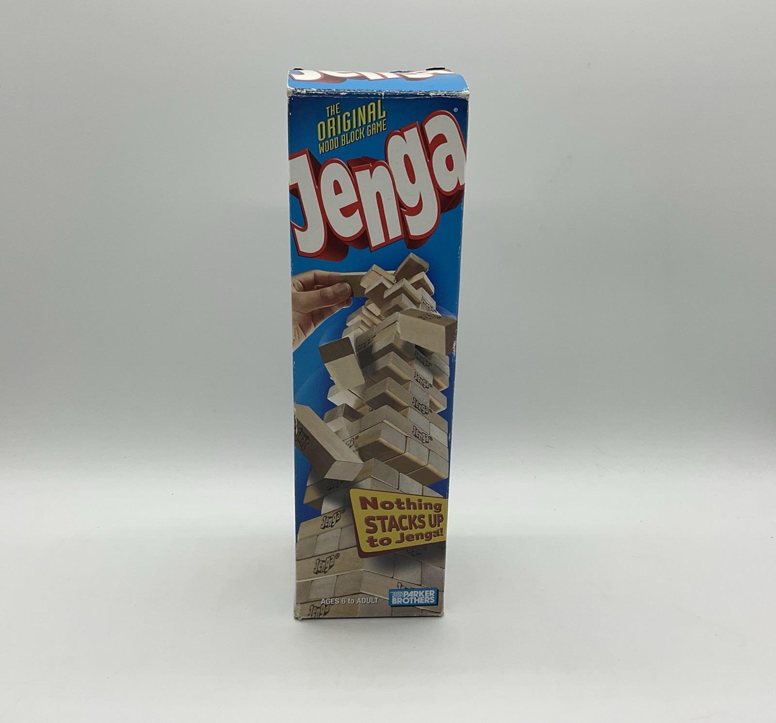 1986 Parker Brothers Jenga Classic Board Game Vintage Complete in Box CIB