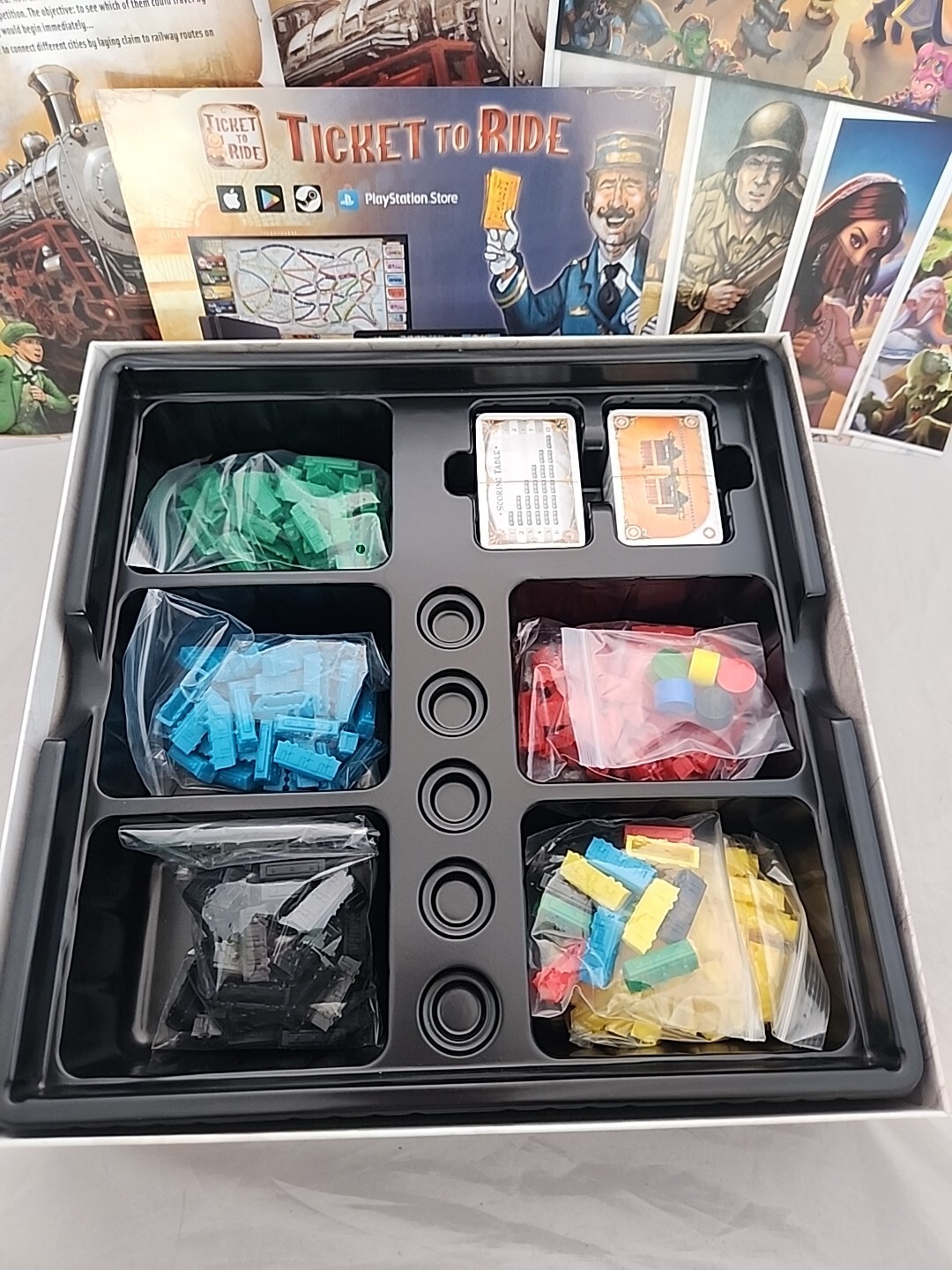 Days of Wonder Ticket To Ride by Alan R. Moon Train Adventure Board Game