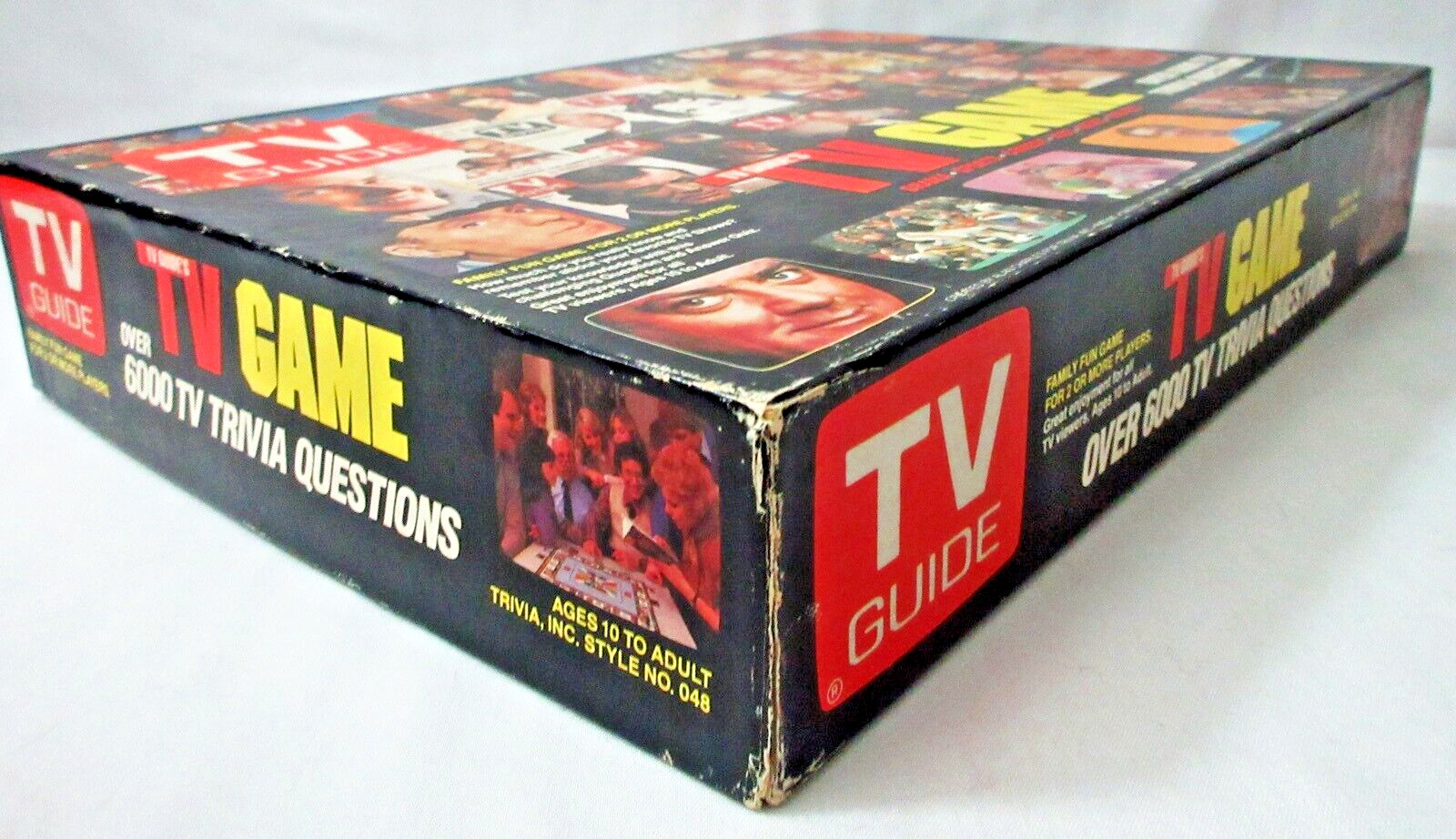 Vintage TV GUIDE Trivia Game 10 to Adult 2+ Players by Trivia Inc 1984 Complete