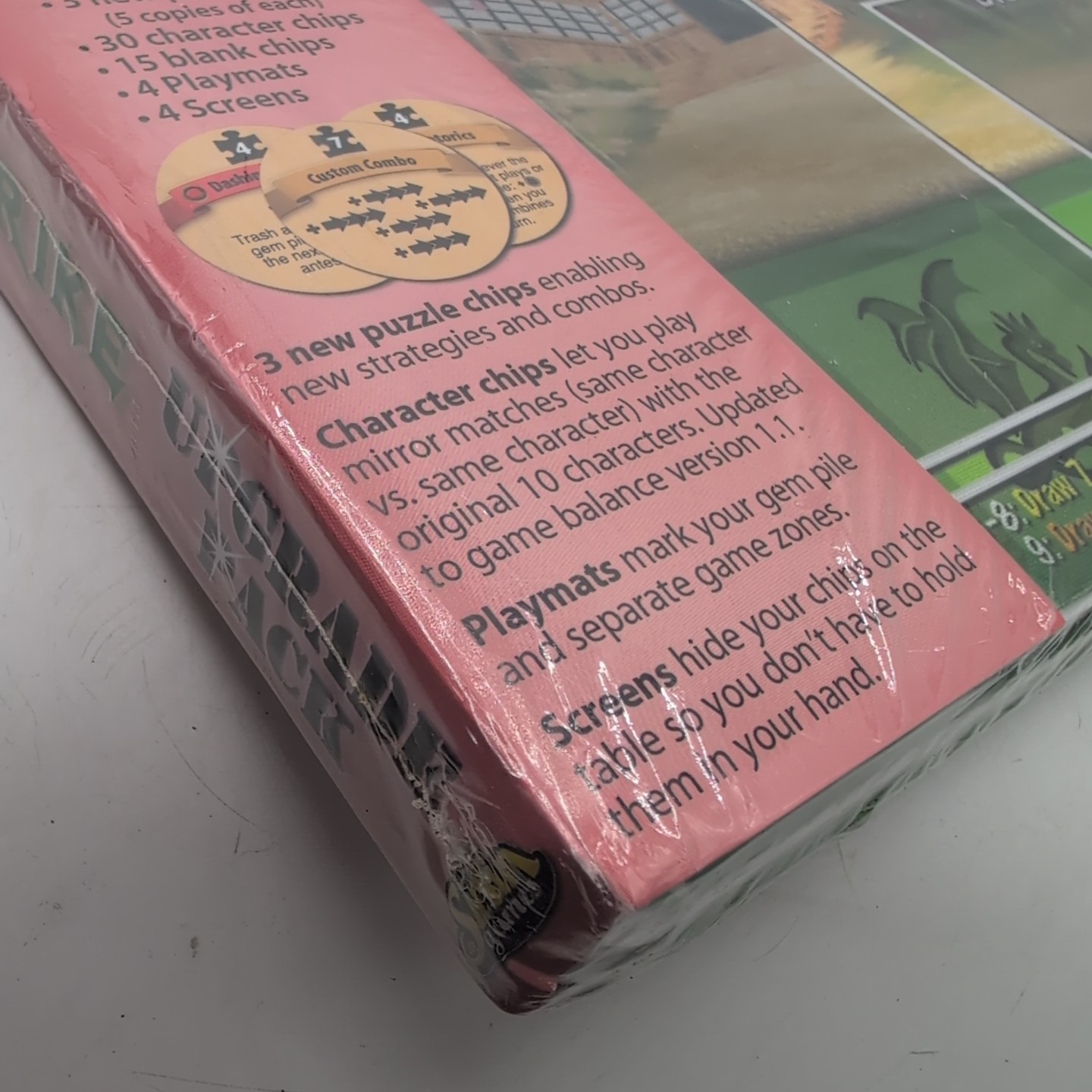 Puzzle Strike Bag Of Chips Upgrade Pack SEALED Sirlin Games