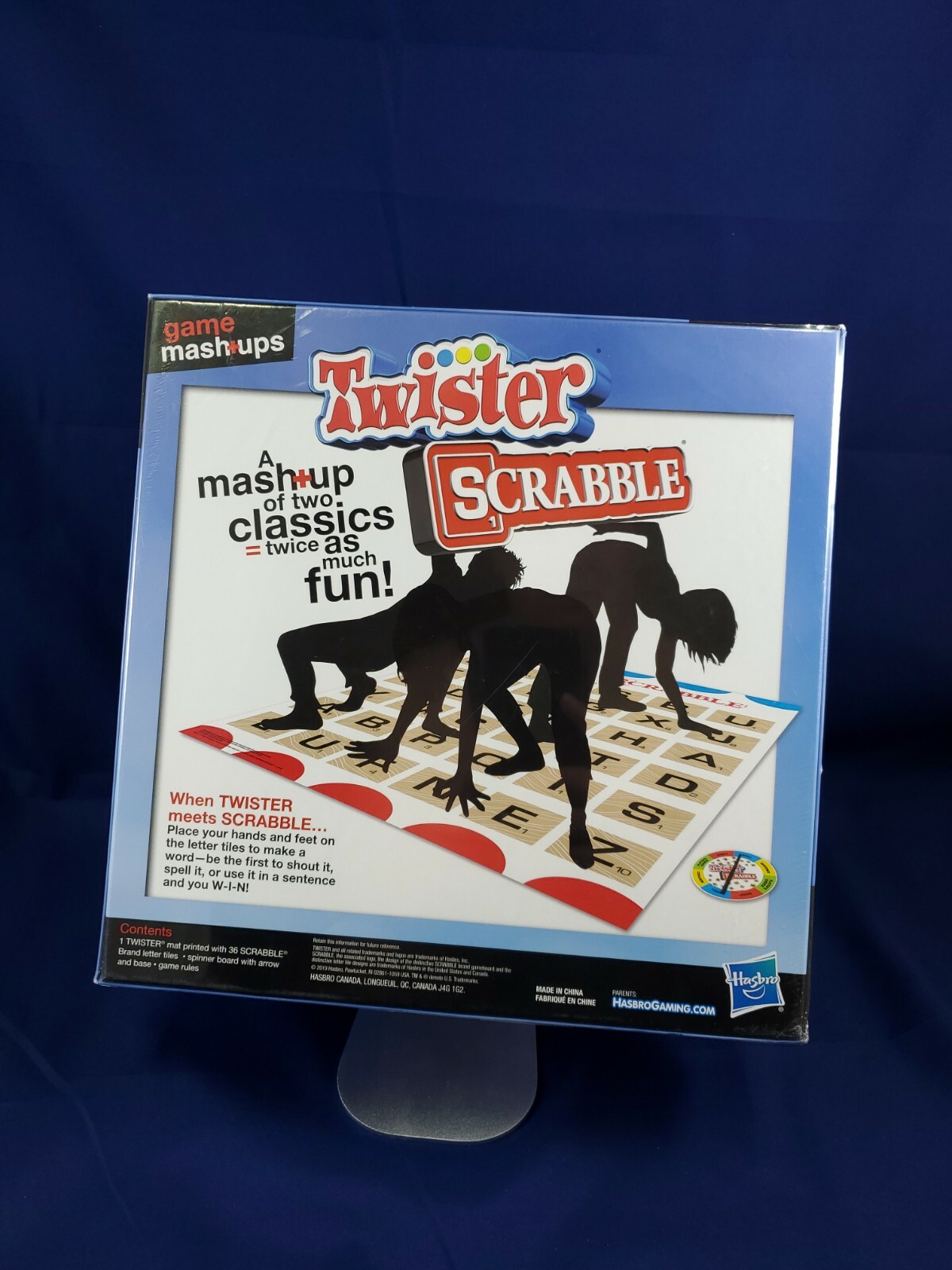 Game Mashups Twister Scrabble Game Target Exclusive Board Family Fun New Sealed