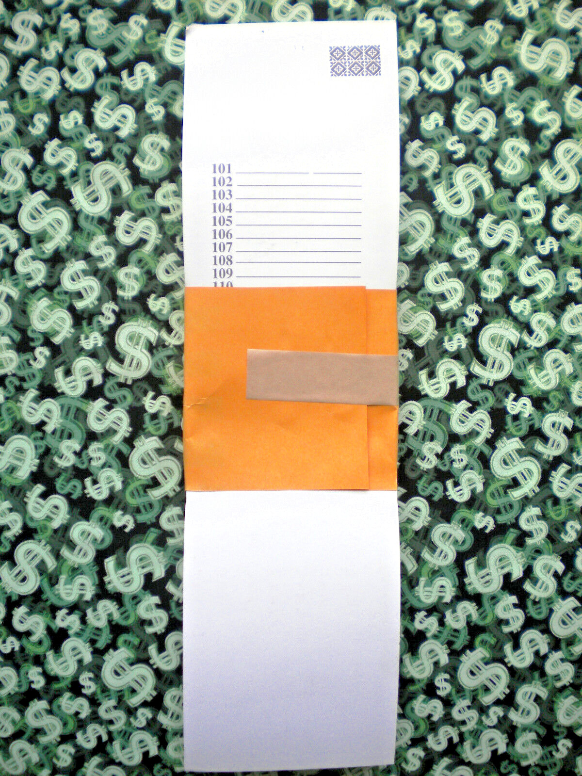1 Dozen ~ 153-8 Row REGULAR “NOT Sure” TIP BOARDS {101-118} Pull Tab Jar Tickets