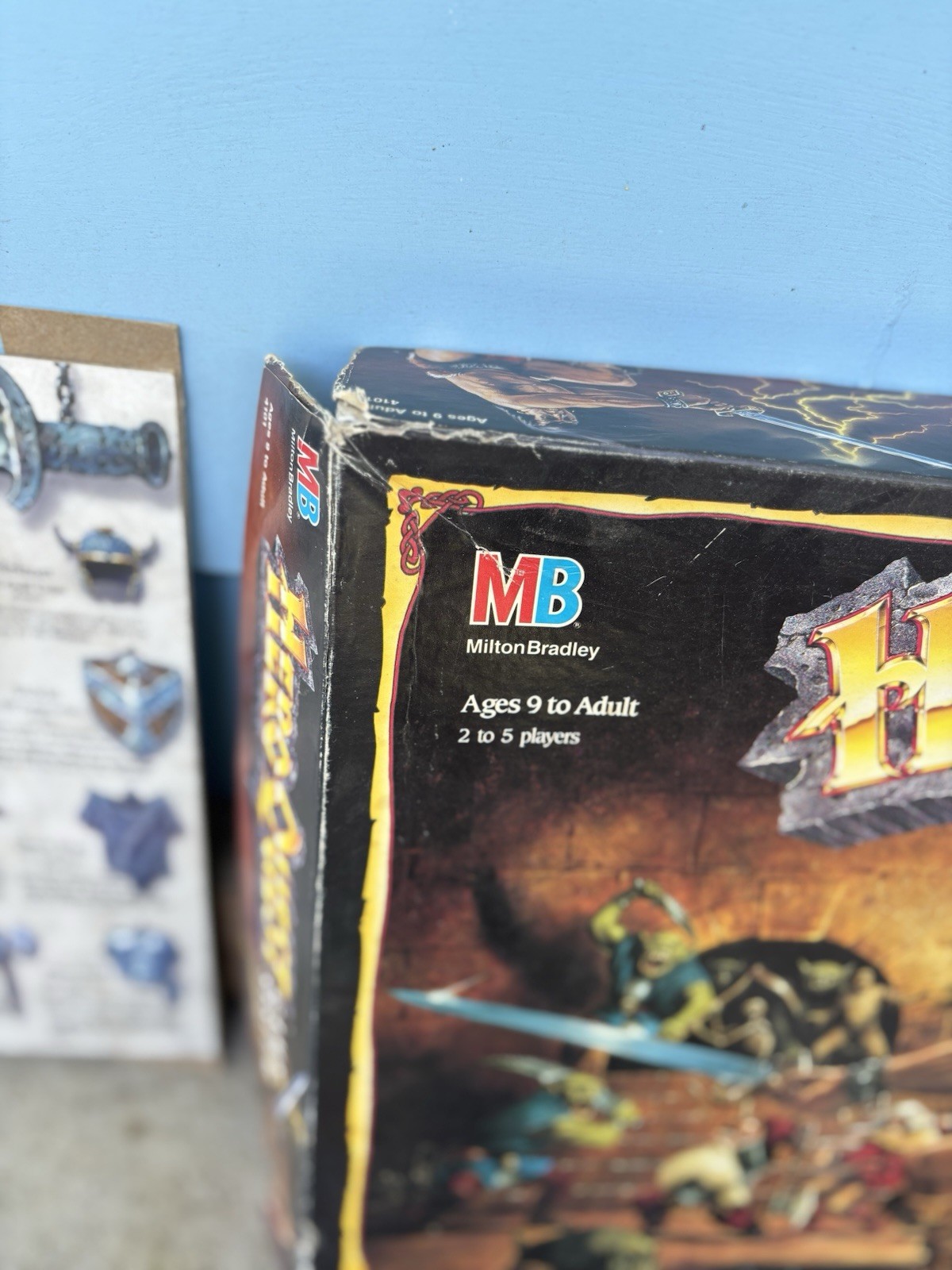 Vintage Milton Bradley HERO QUEST GameSystem 1989-90- Estate Find 9-Adult
