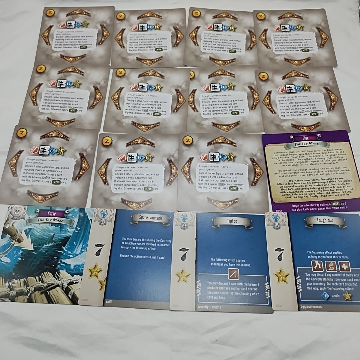 The 7th Continent The Icy Maze Board Game Expansion Complete