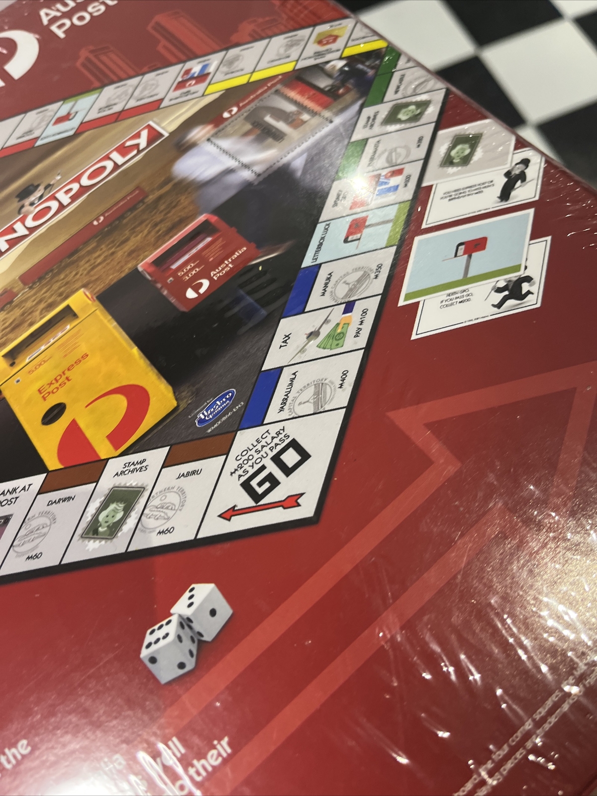 Monopoly Australia Post Fast Dealing Property Trading Game Age 8+ Brand New