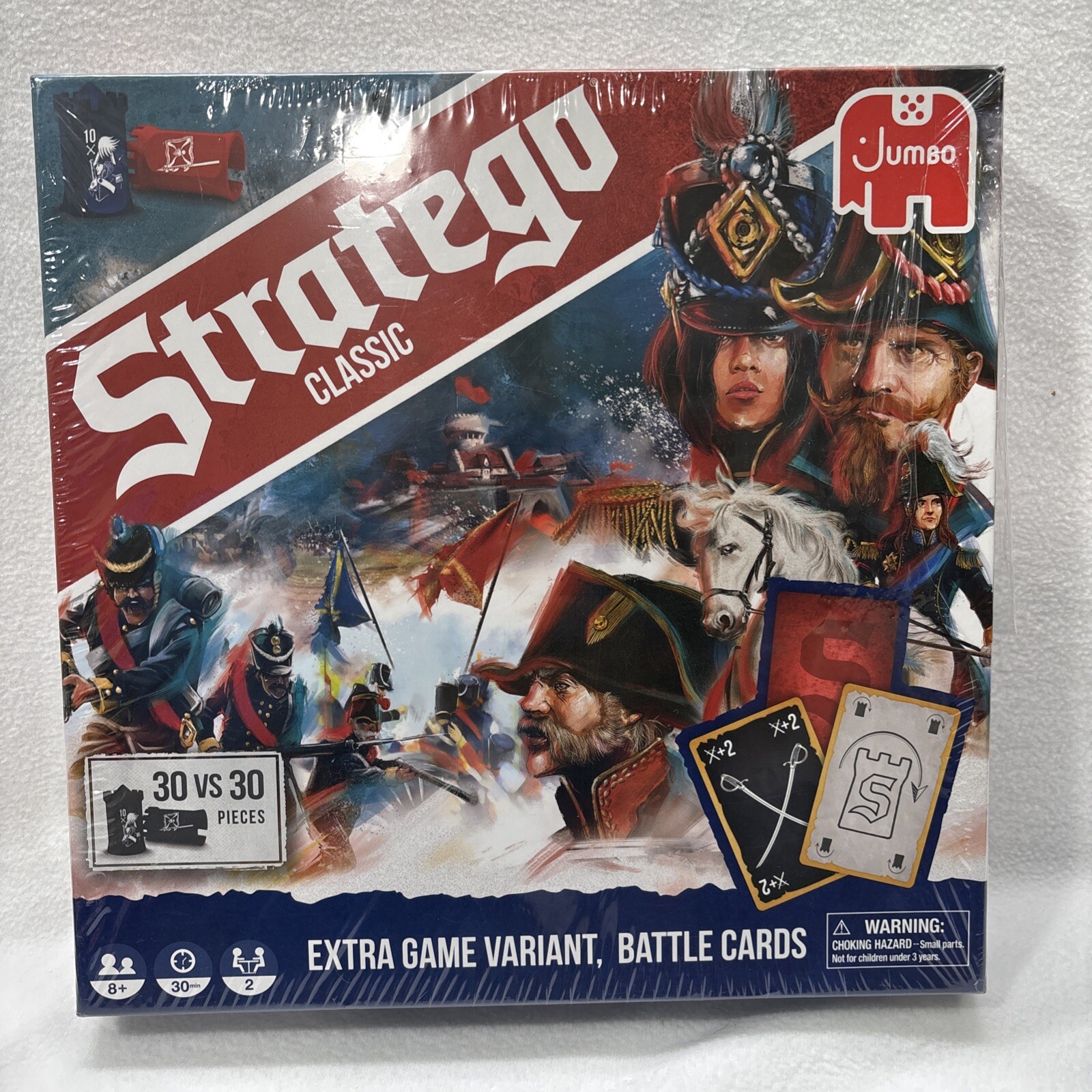 Stratego Classic Board Game War Strategy Game For 2 Players New Sealed