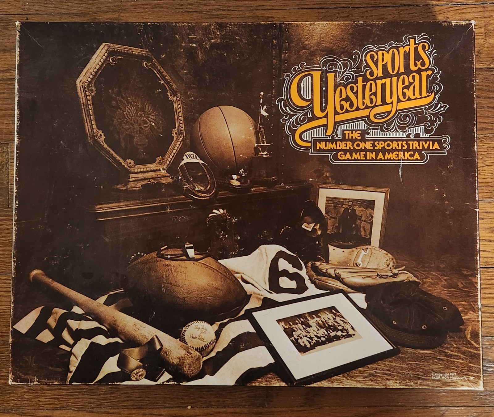 “Sports Yesteryear” SKOR-MOR Trivia Game 1977