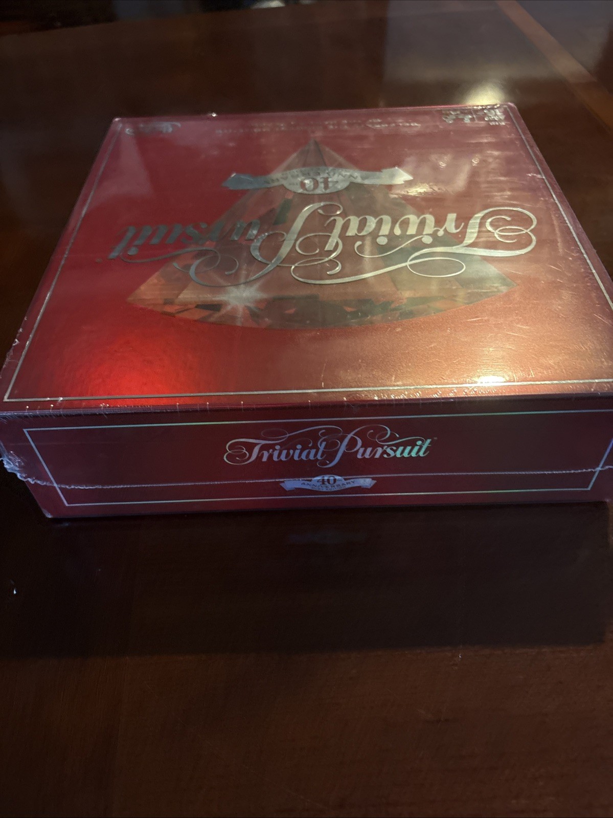 Hasbro Trivial Pursuit 40th Anniversary Ruby Edition Game Board New Sealed