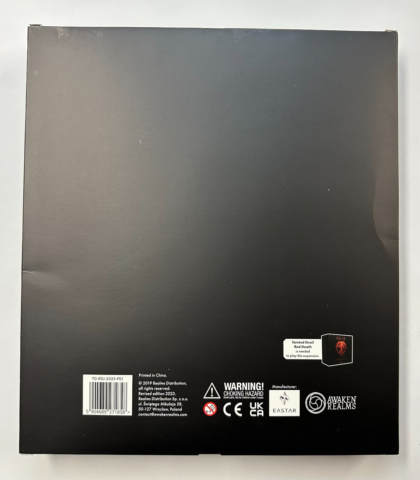 2.0 Red Death Exploration Journal for Tainted Grail Board Game NEW & SEALED