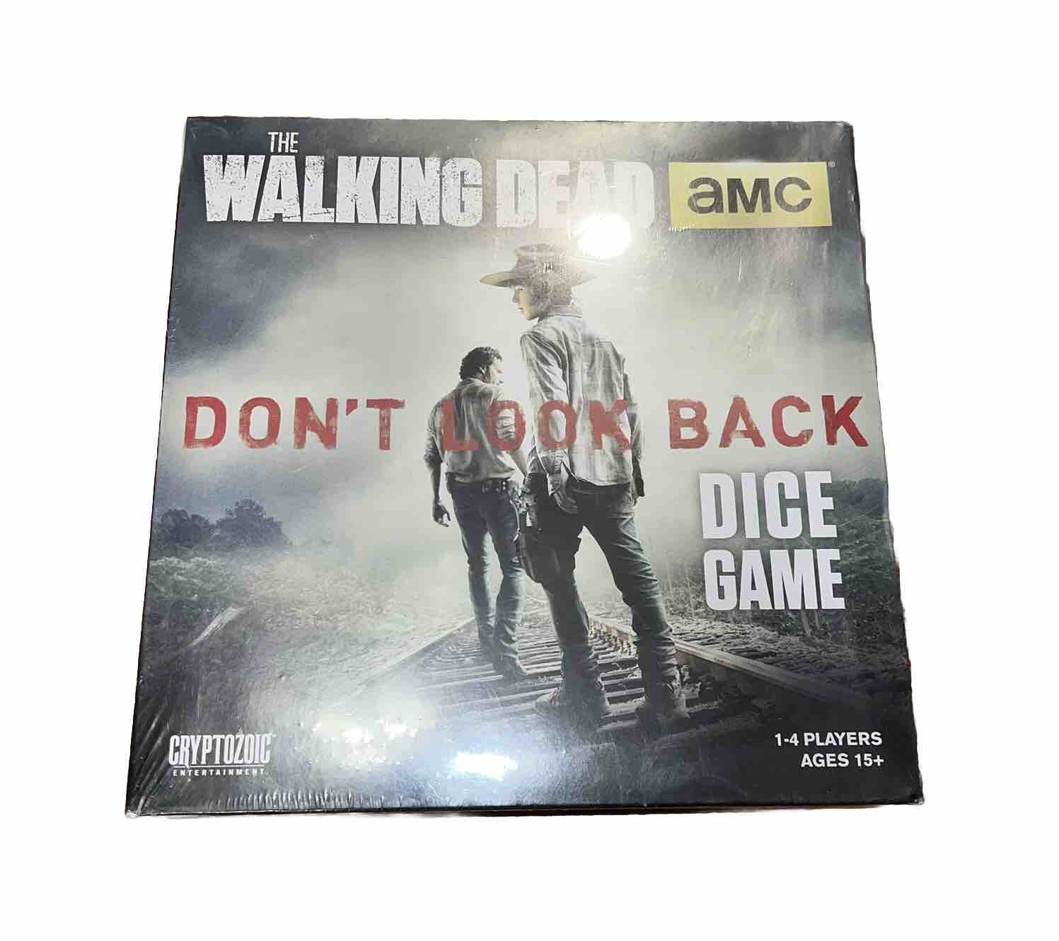 THE WALKING DEAD: Don’t Look Back Dice Board Game 2014 Cryptozoic 100% Complete