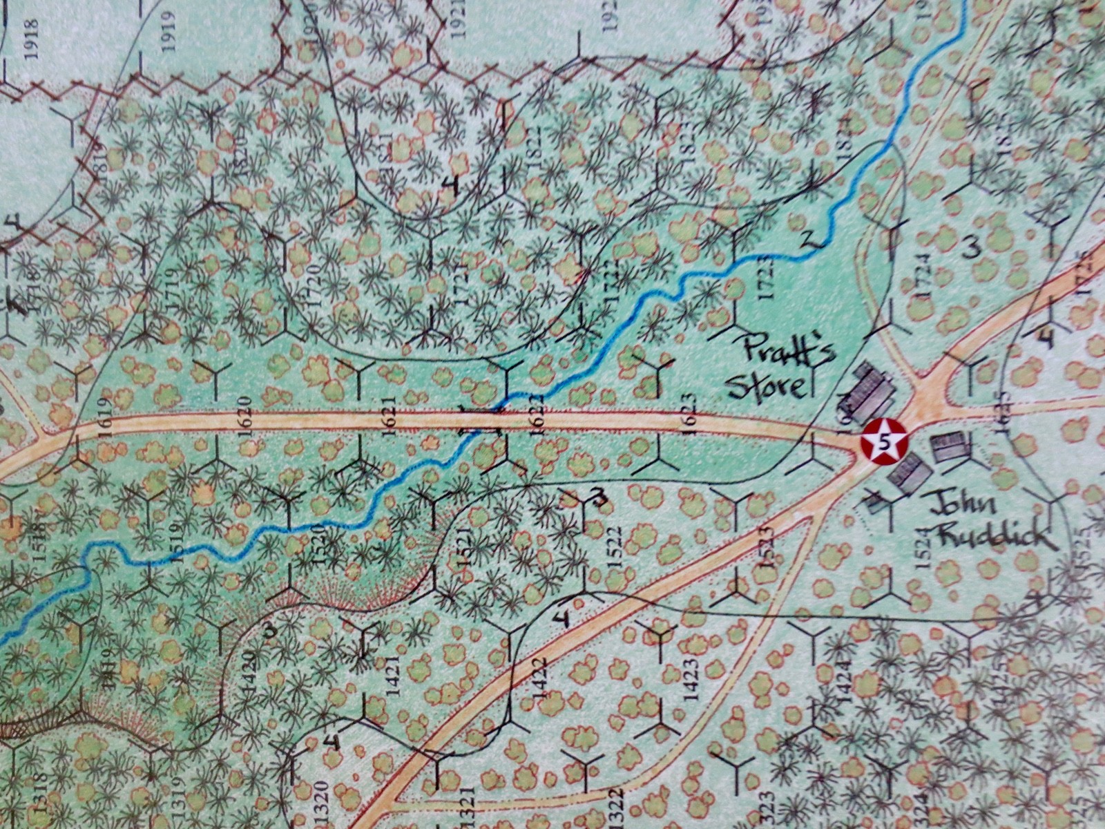 Thunder in the Ozarks Battle for Pea Ridge, March 1862 Revolution Game unpunched