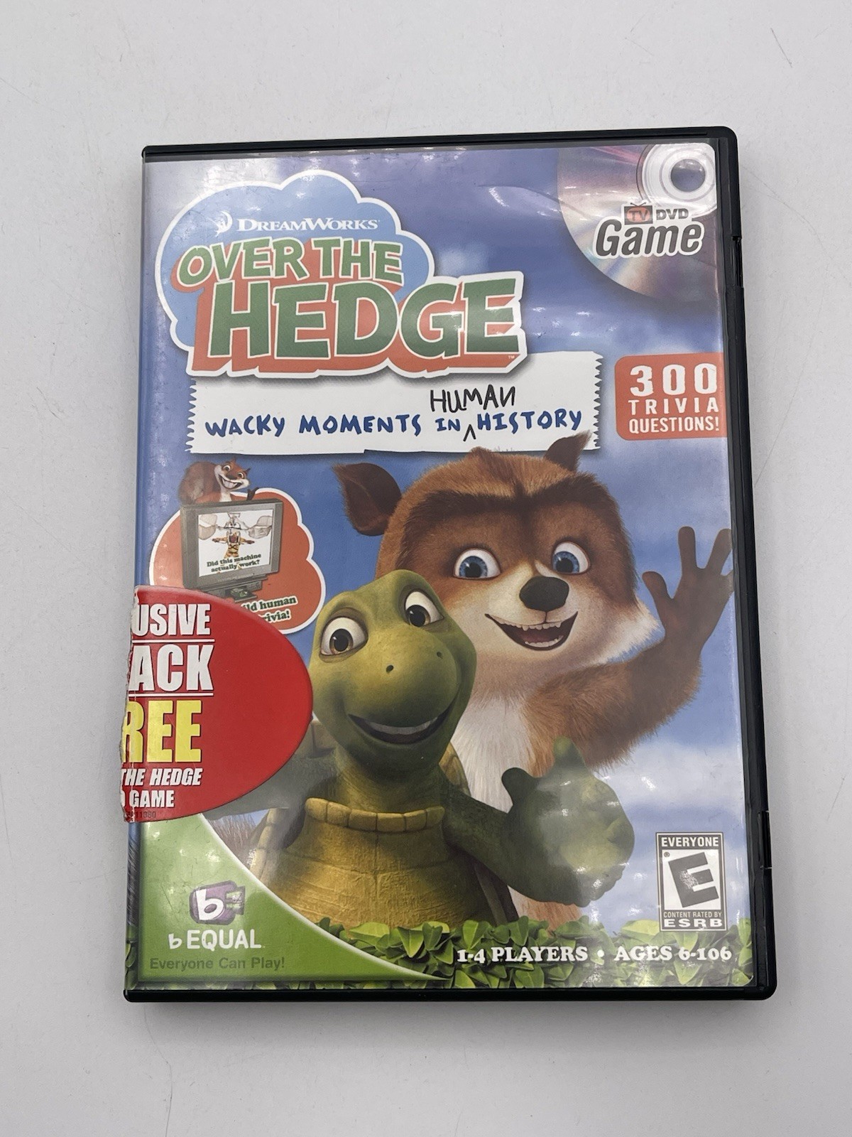 DreamWorks: Over the Hedge: Wacky Moments in Human History (TV DVD Game 2006)