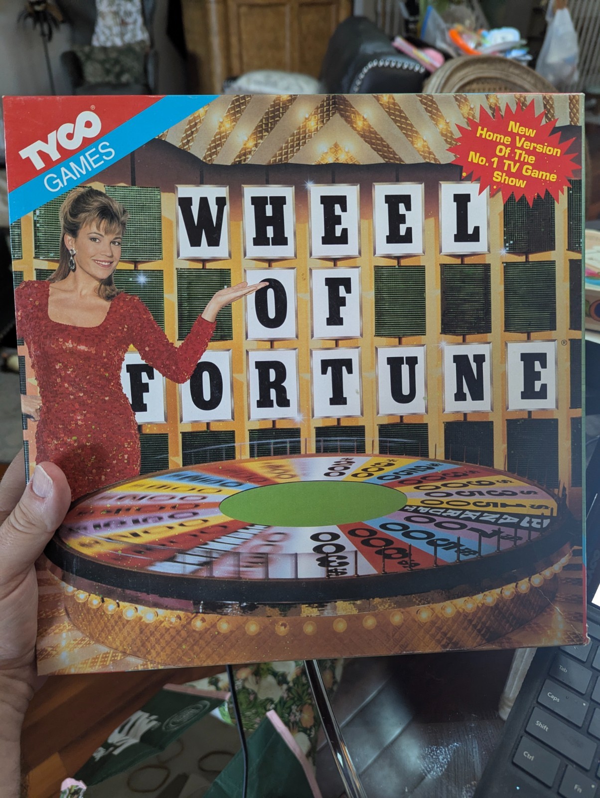 WHEEL OF FORTUNE Board Game Tyco Games 100% COMPLETE 1992
