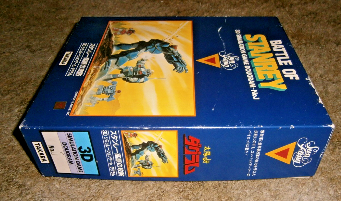Dougram – Battle of Stanrey by TAKARA **100% complete w/English Translation**