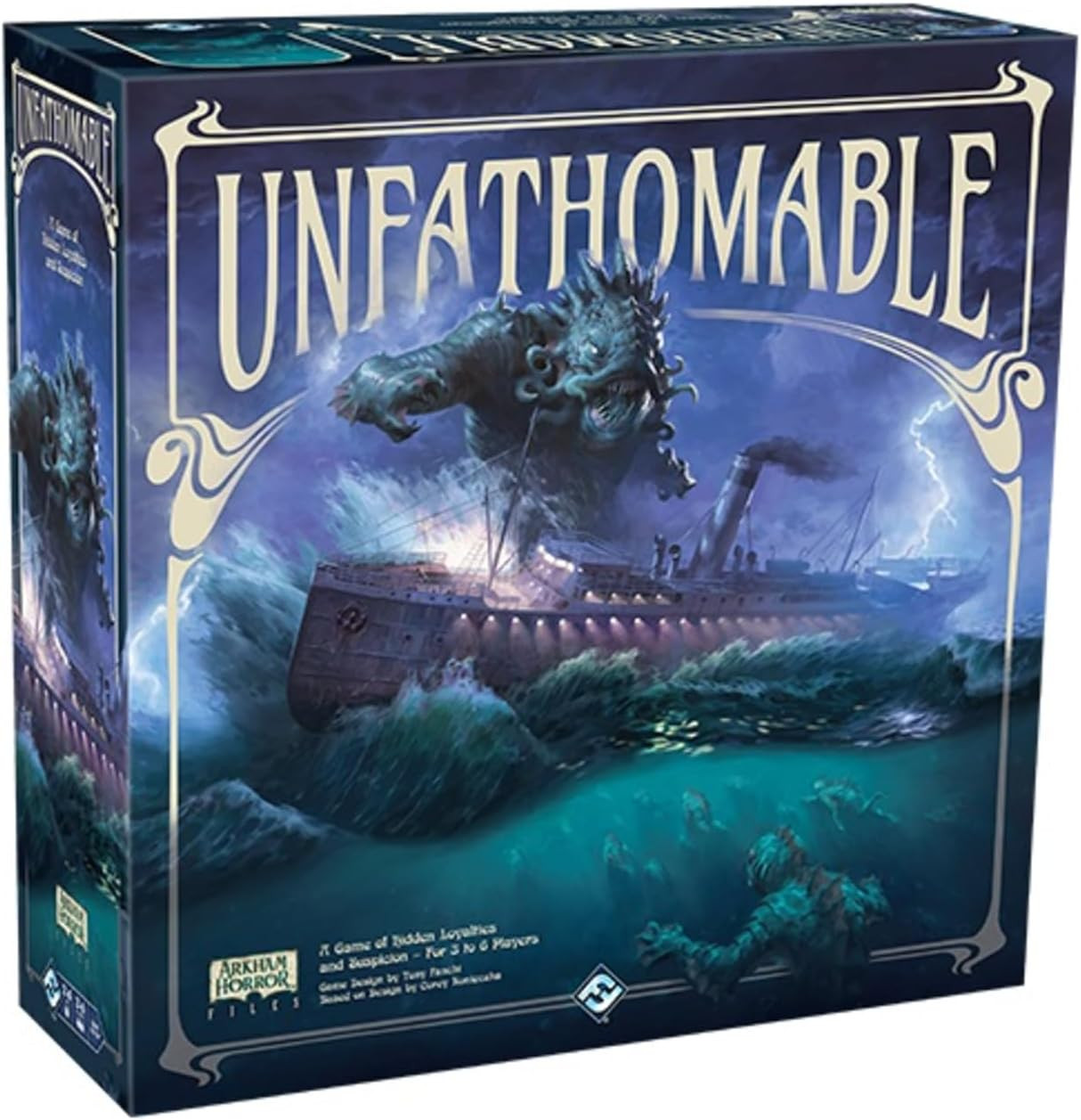 Unfathomable | Strategy Game for Teens and Adults | Arkham Horror | Hidden Trait