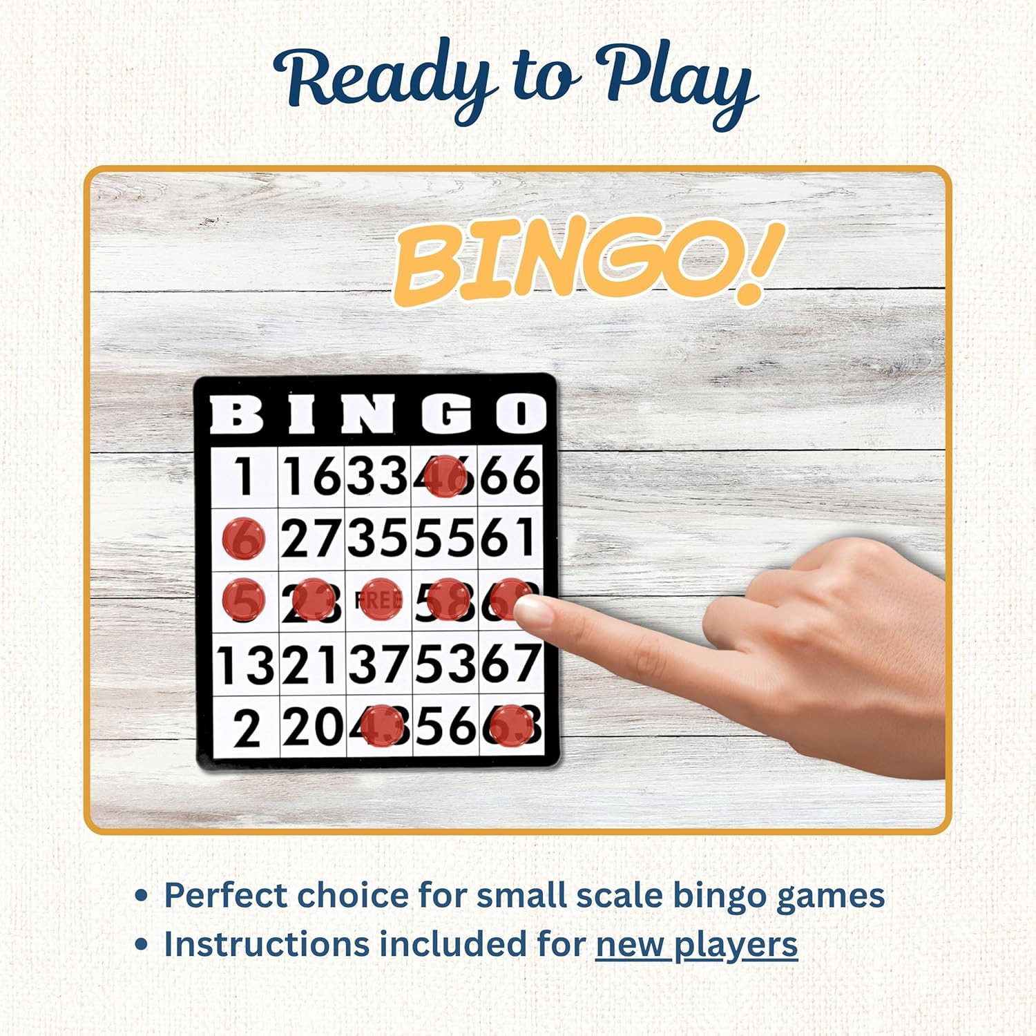 Wood Expressions Grand Bingo Set