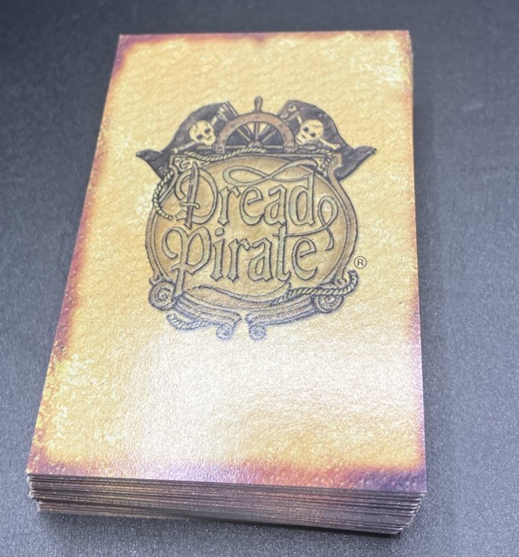 VTG DREAD PIRATE BOARD GAME FRONT PORCH CLASSICS REPLACEMENT 52 PC PIRATE CARDS