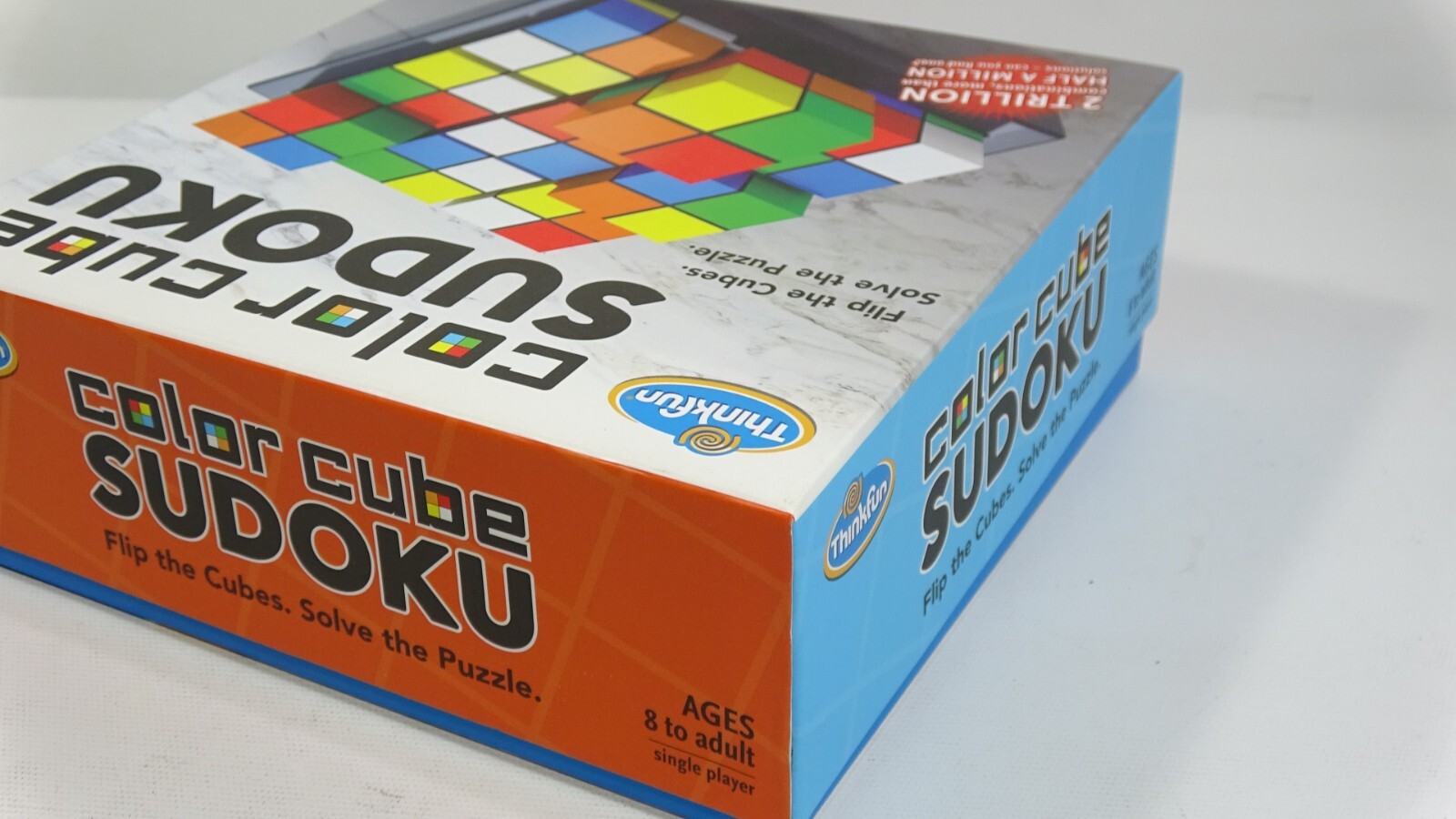 Color Cube Sudoku Flip The Cubes Solve The Puzzle Think Fun Game