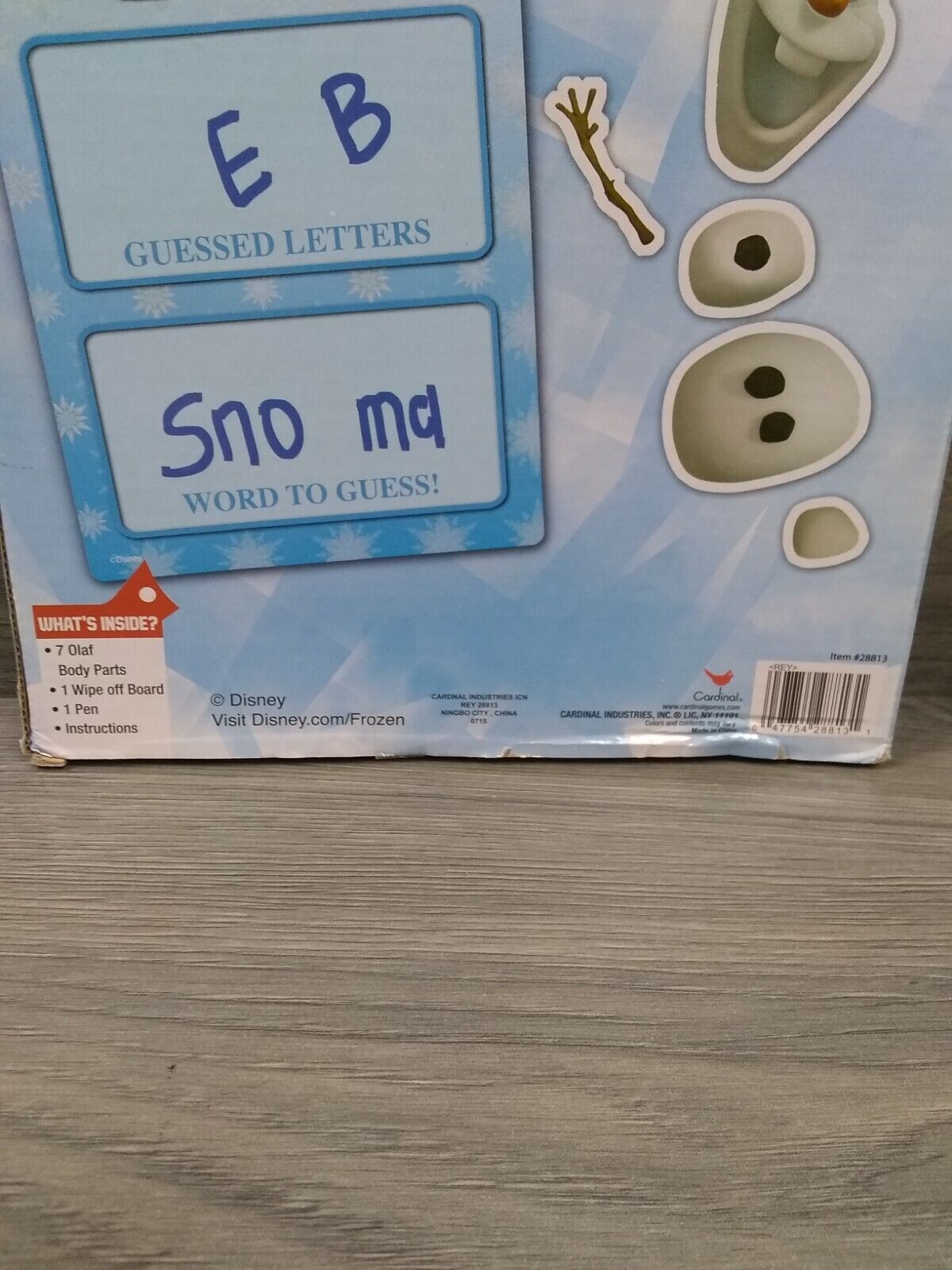 Disney Frozen Save Olaf Word Guessing Game New Sealed Classic Hangman
