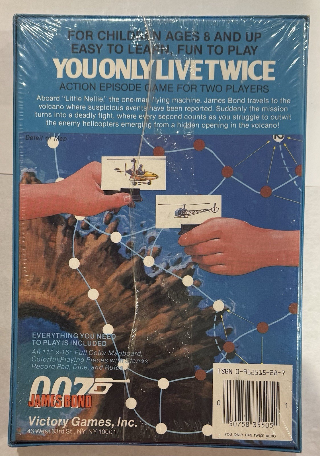 Vintage 1985 James Bond 007 You Only Live Twice Action Episode Game Sealed