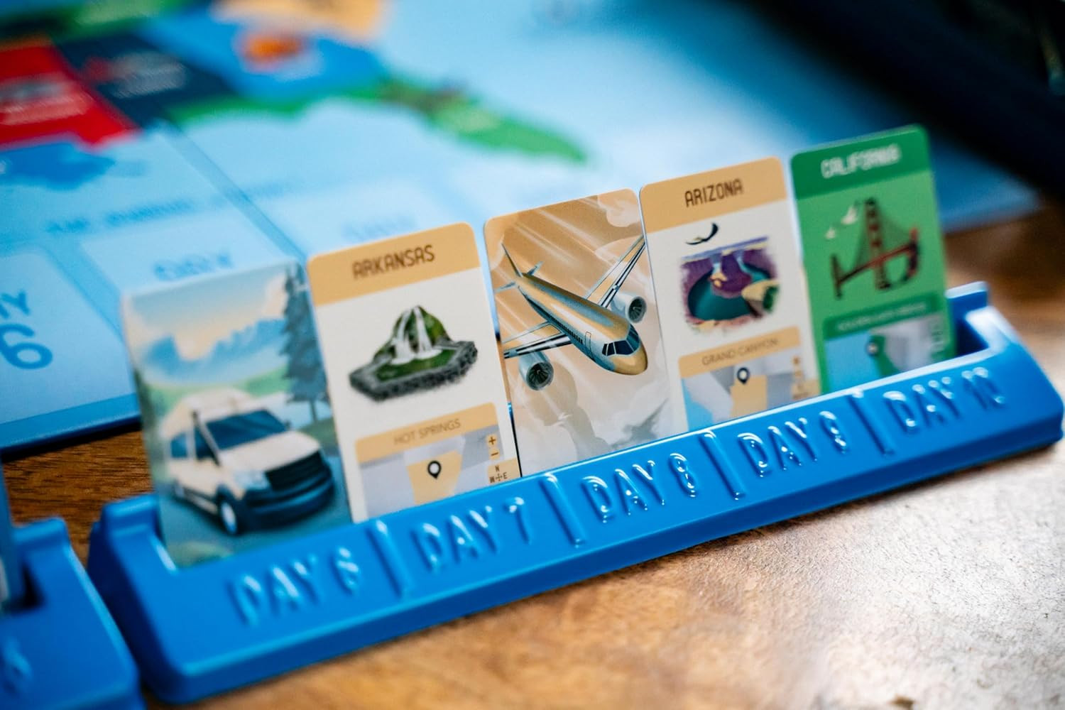 10 Days in the USA | Family Road Trip Board Game for All Ages | Designed by Alan