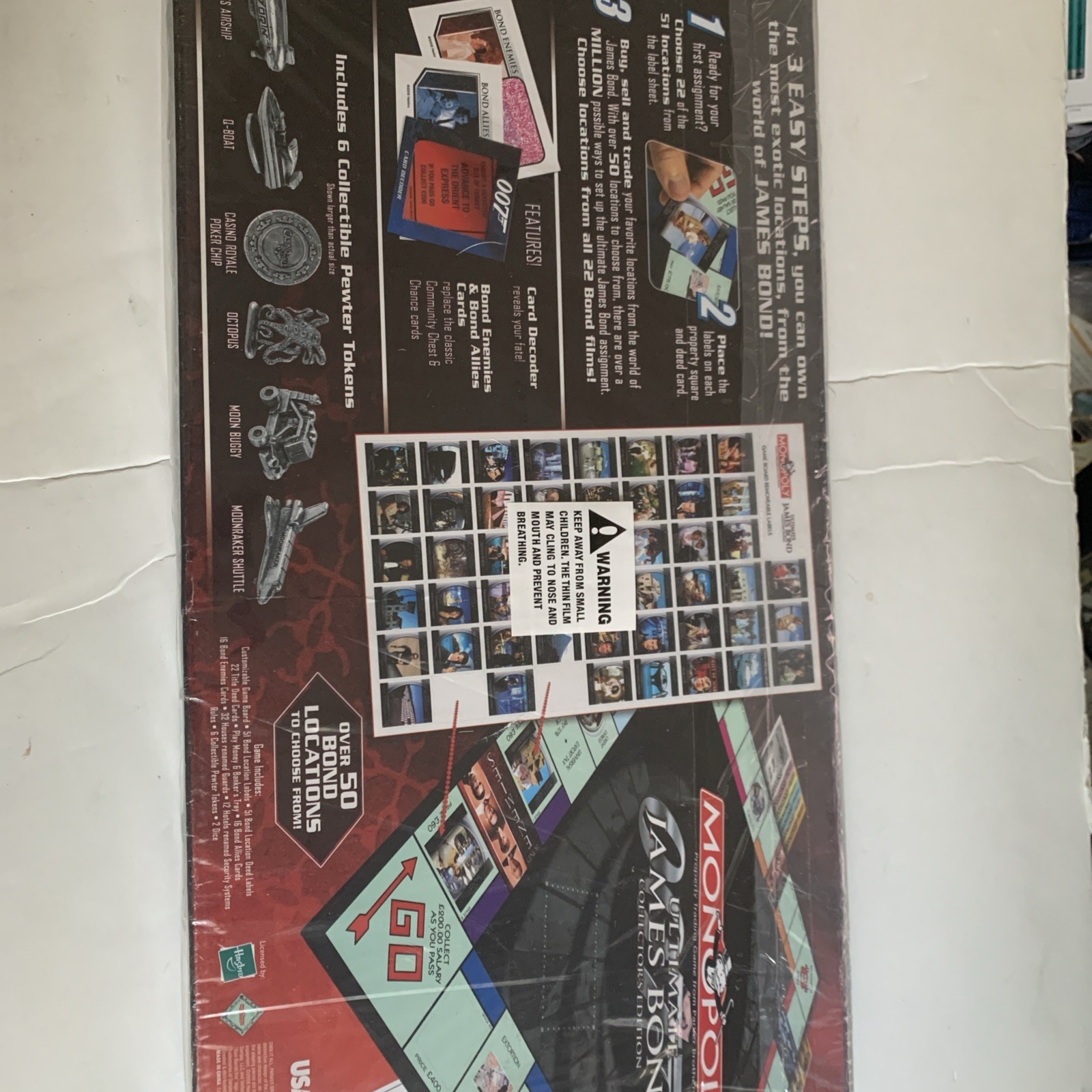 The Ultimate James Bond 007 Monopoly Game Collectors Edition New Gt