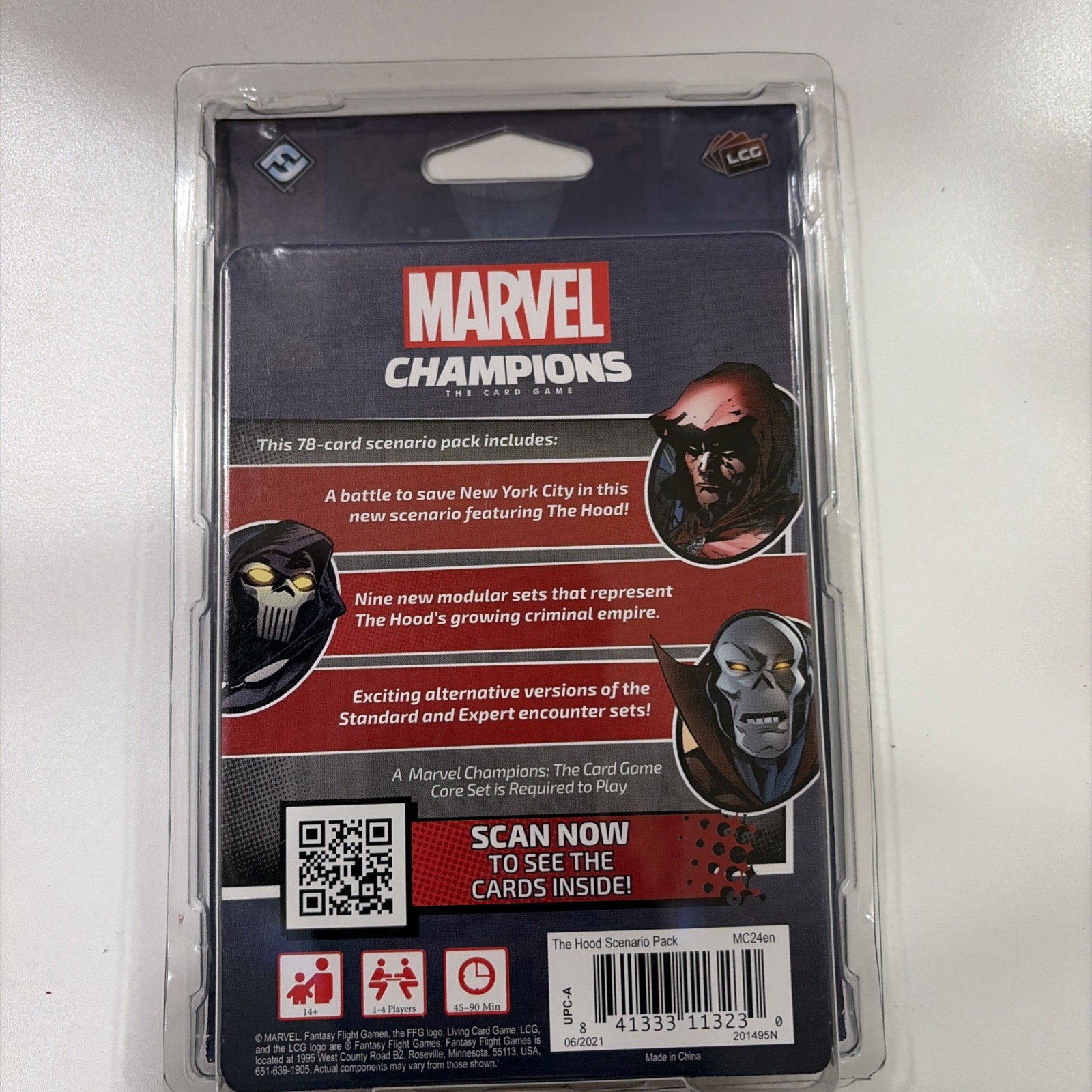Marvel Champions – the Hood Scenario Pack – New / SEALED