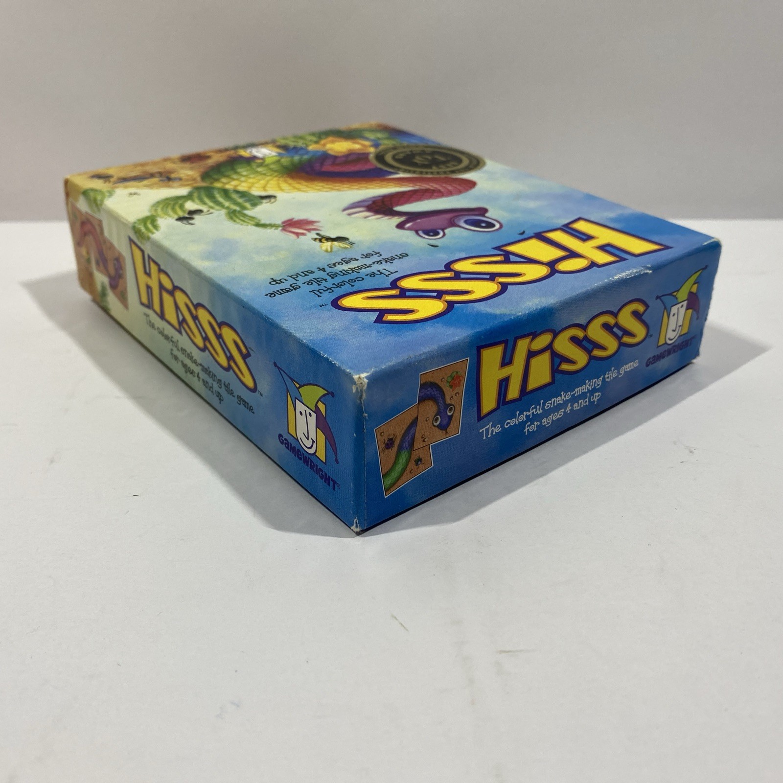 Hisss The Colorful Snake Making Tile Game Gold Seal Toy Award No Rules Gamewrigh