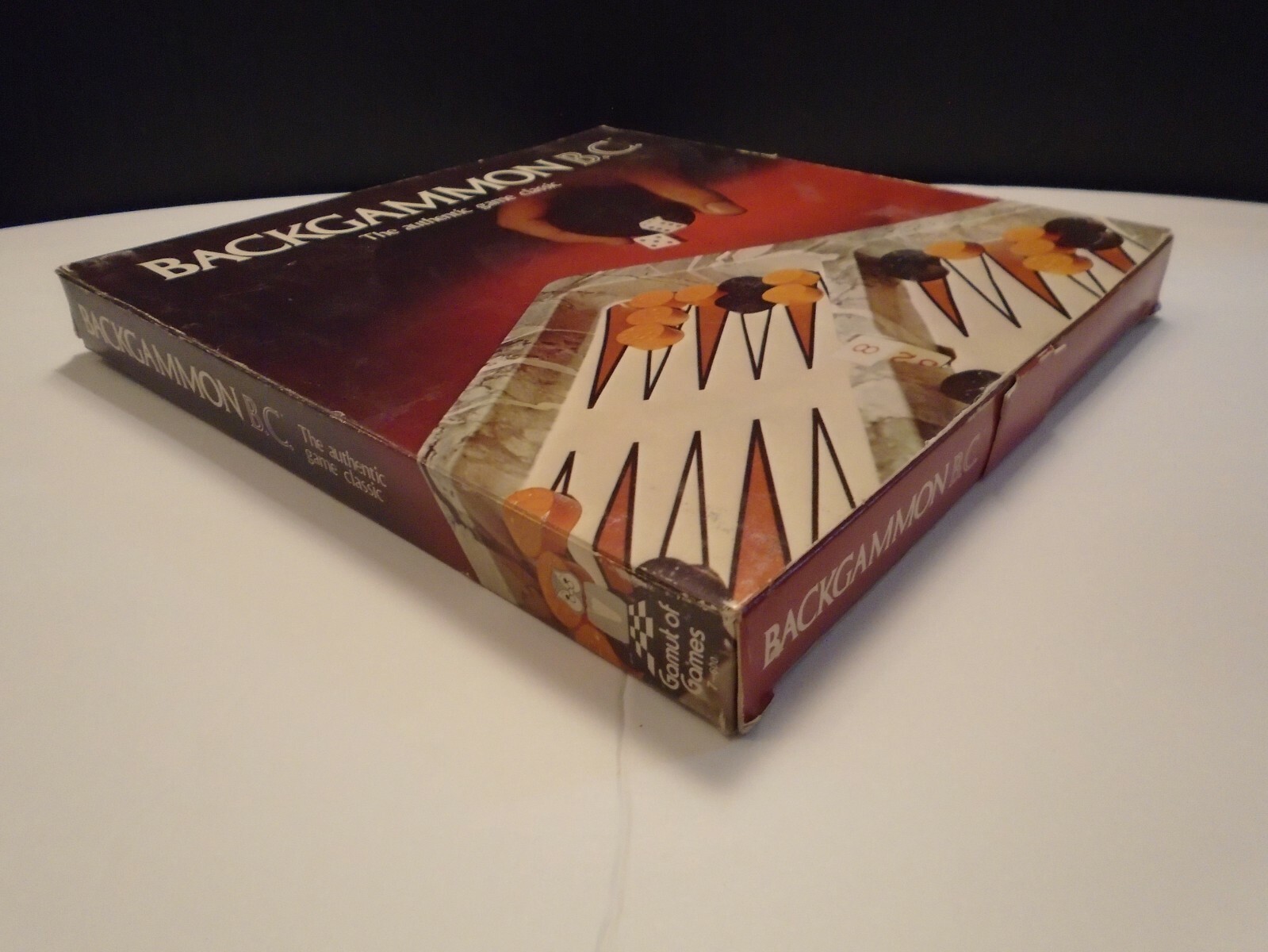 Vintage Reiss Backgammon B.C. Game 1973 Complete