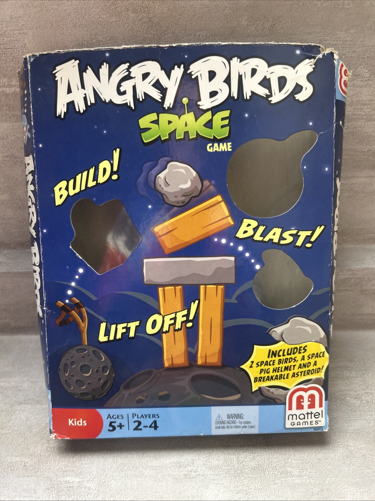 Angry Birds Space Game Mattel 2012 Replacement Parts Incomplete