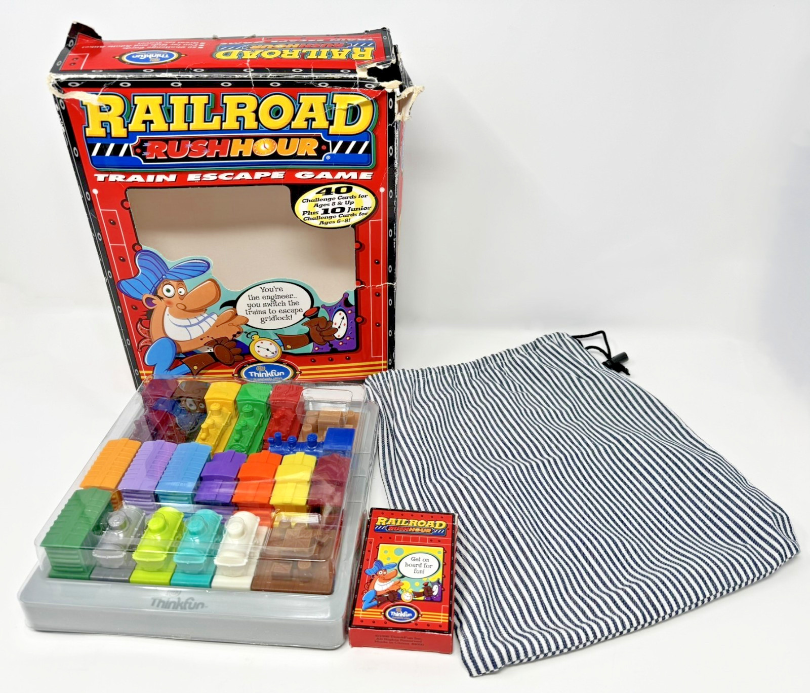 Railroad Rush Hour Train Think Fun Game – 100% Complete