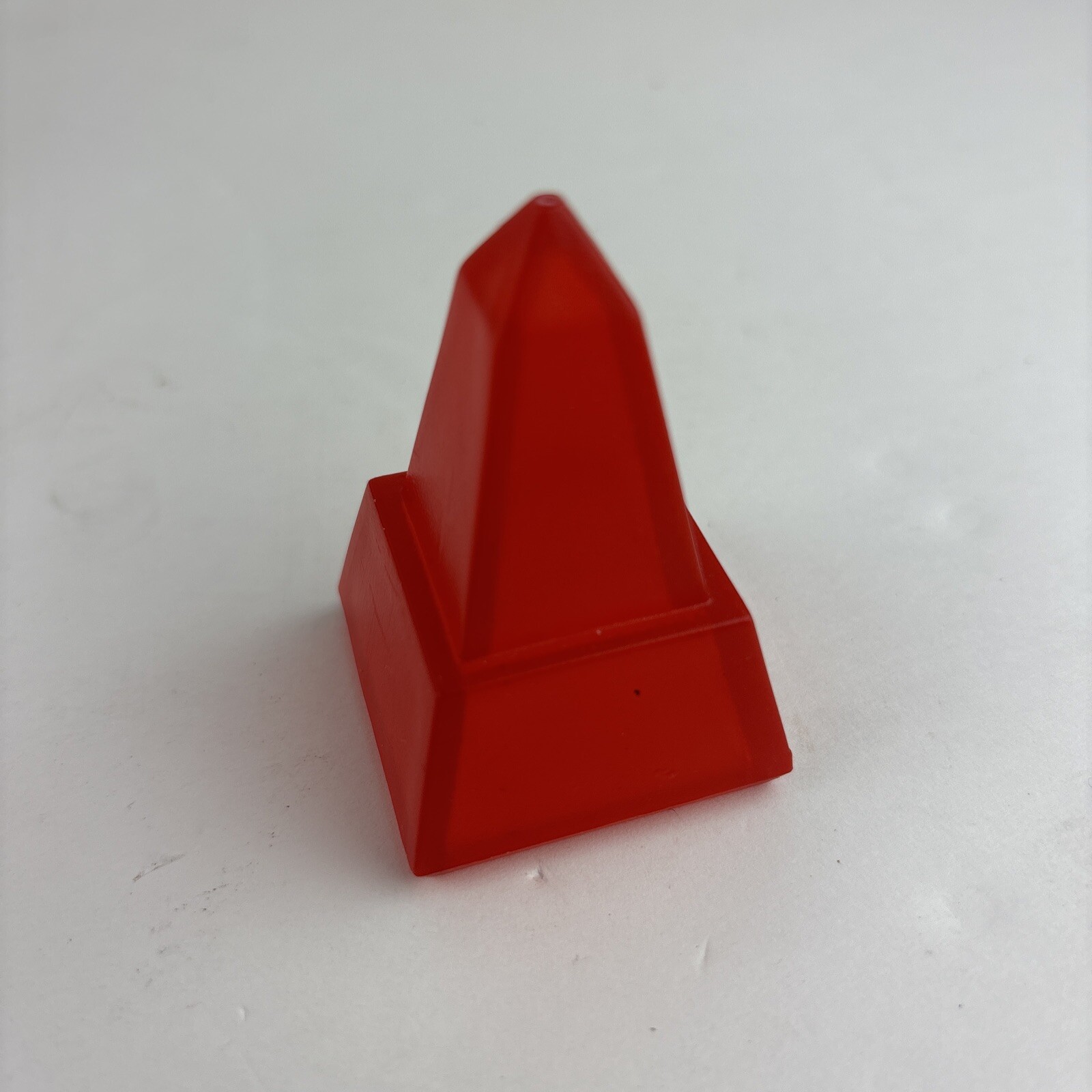 Red Obelisk replacement game piece for Khet: The Laser Game