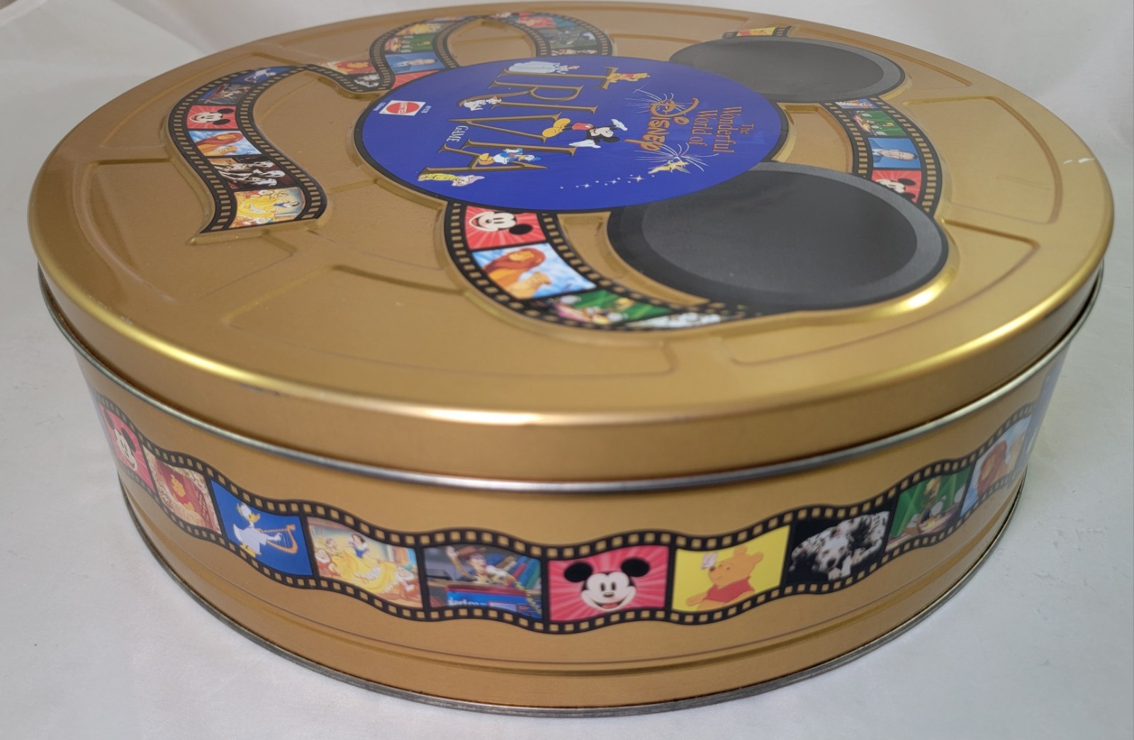 The Wonderful World Of Disney COMPLETE Trivia Board Game In Tin 1997