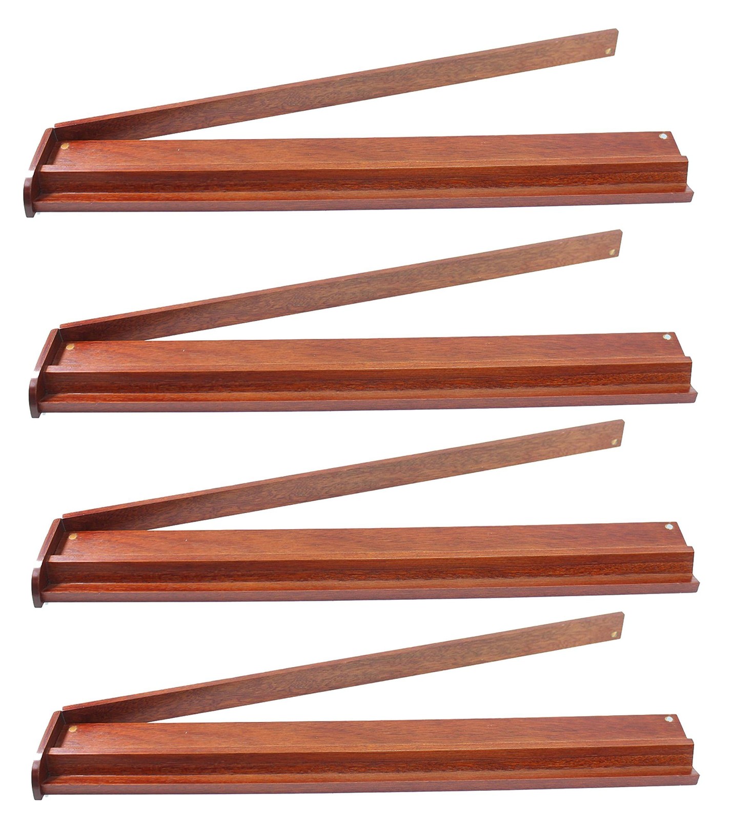 usamjtable American Mahjong Set 166 Tiles Wooden Tile Rack and Pusher (Wood C…