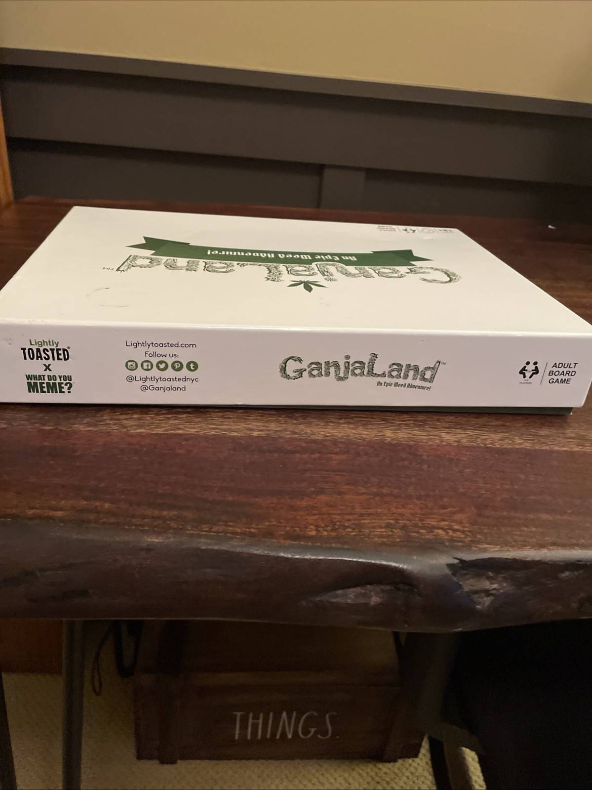 Ganjaland Board Game | An Epic Weed Adventure Adults Complete