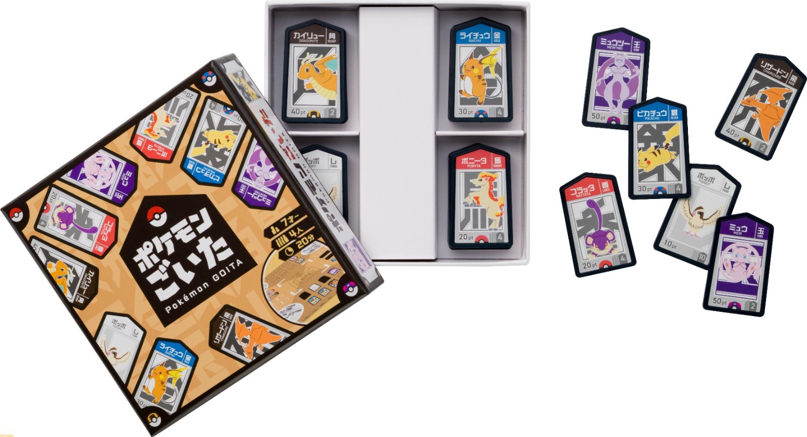 Presale Pokemon GOITA Japanese Official Board Game New Dec.18 Japan