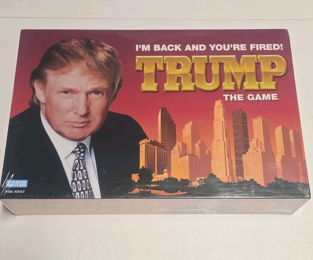 Trump The Game Board Game New Sealed -Donald TRUMP Game