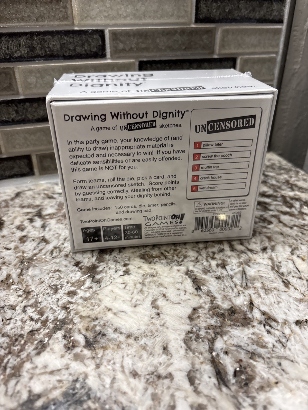 Drawing Without Dignity Uncensored Party Drawing Game Ages 17+