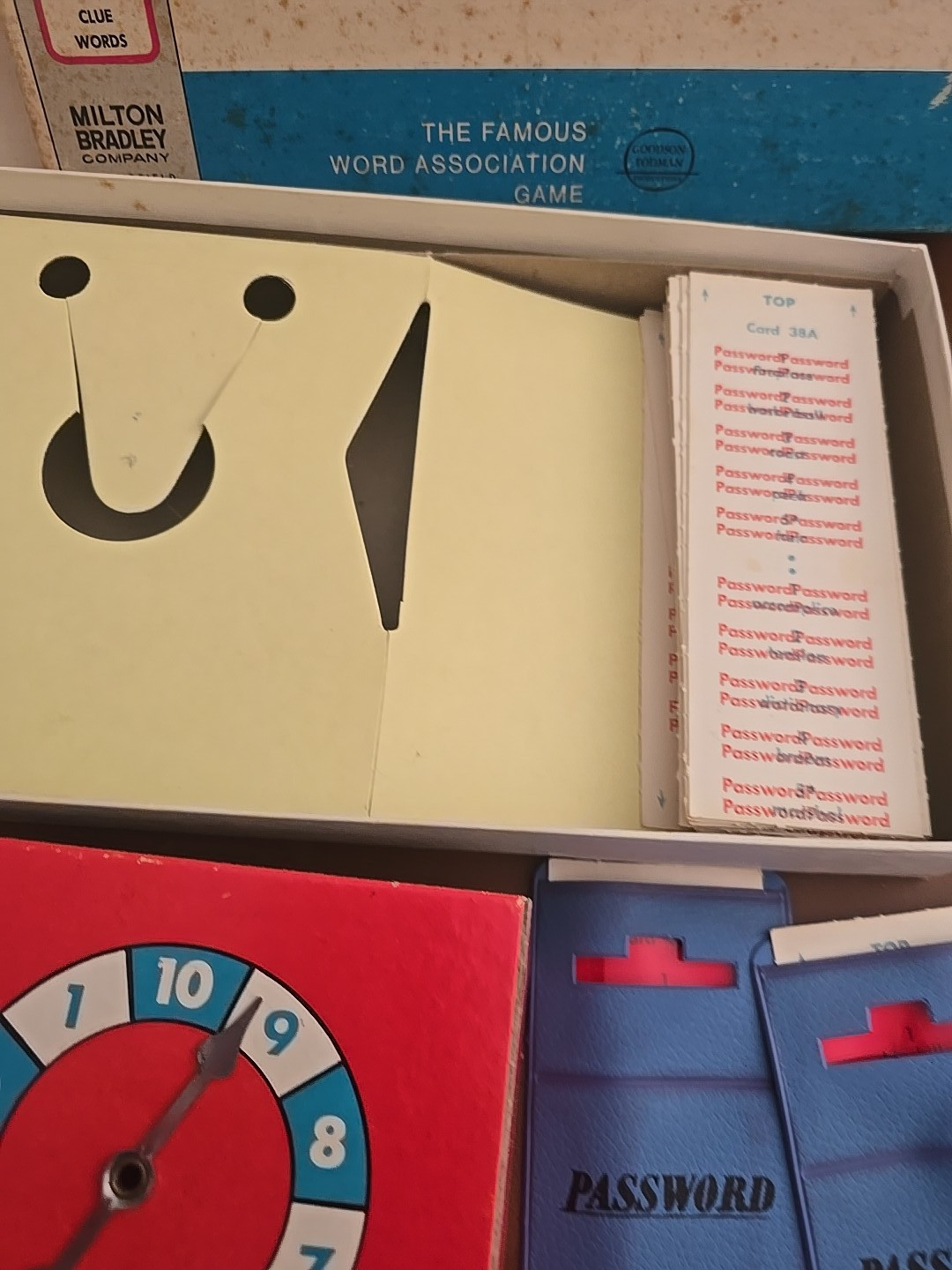 Vintage 1970 Milton Bradley Password Game Eleventh Edition Game #4260 – Complete
