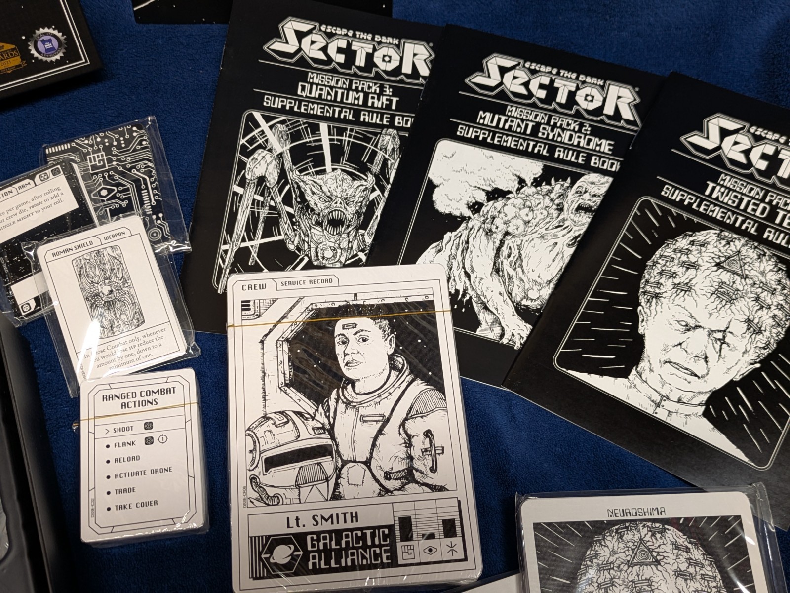 NEW Escape the Dark Sector COMPLETE with All 3 Expansions SEALED CARDS