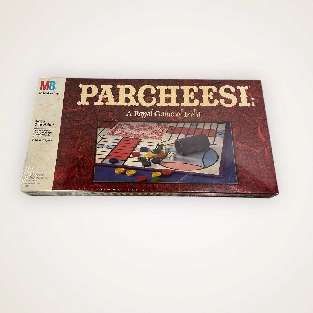 Parcheesi A Royal Game Of India 1989 Milton Bradley- New-Sealed UNOPENED!