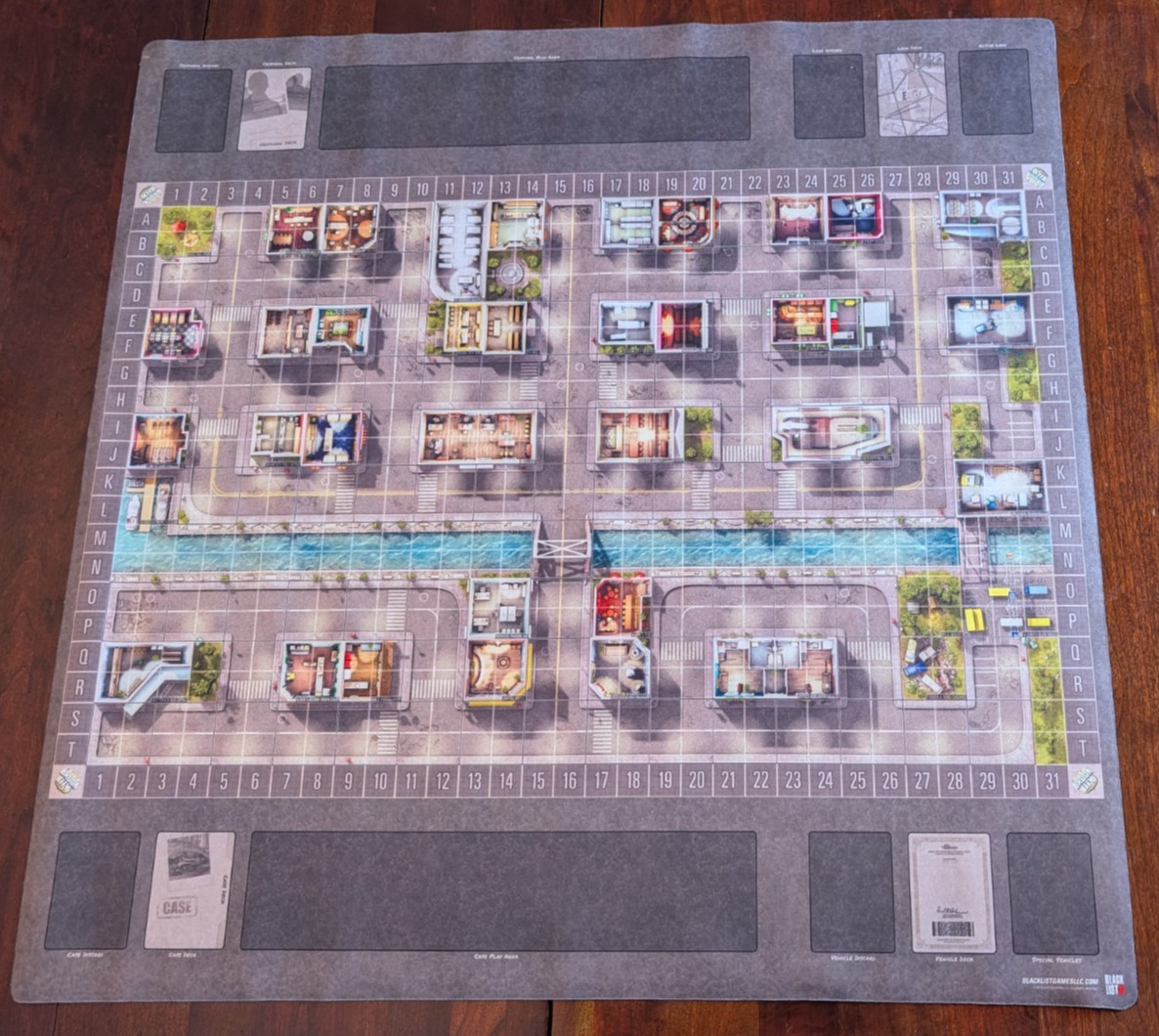 Brook City Playmat – Playmat only, game not included