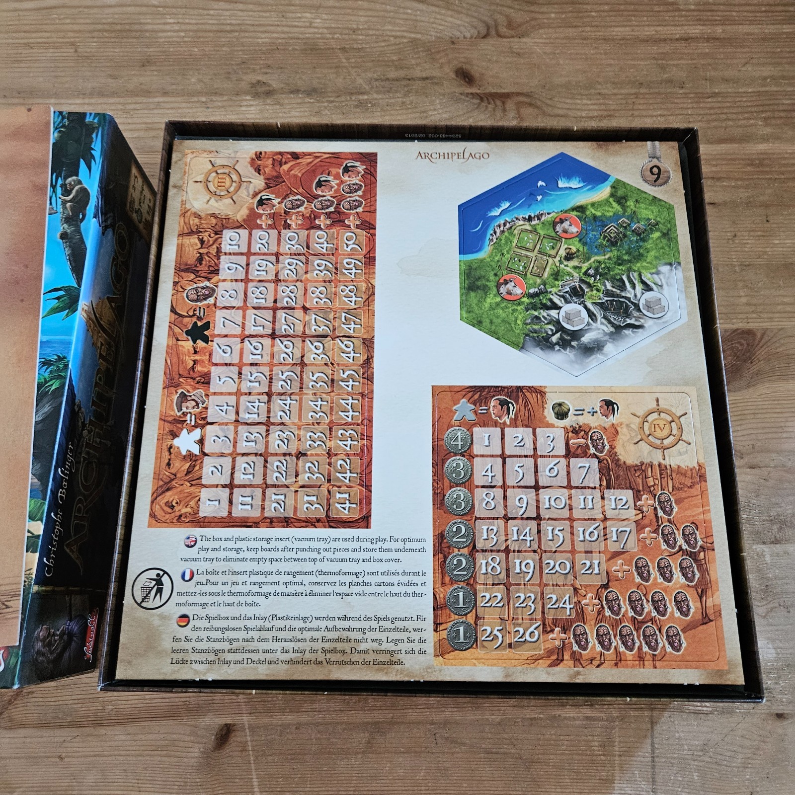 Archipelago Board Game 2012 Strategy Ludically 100% Complete