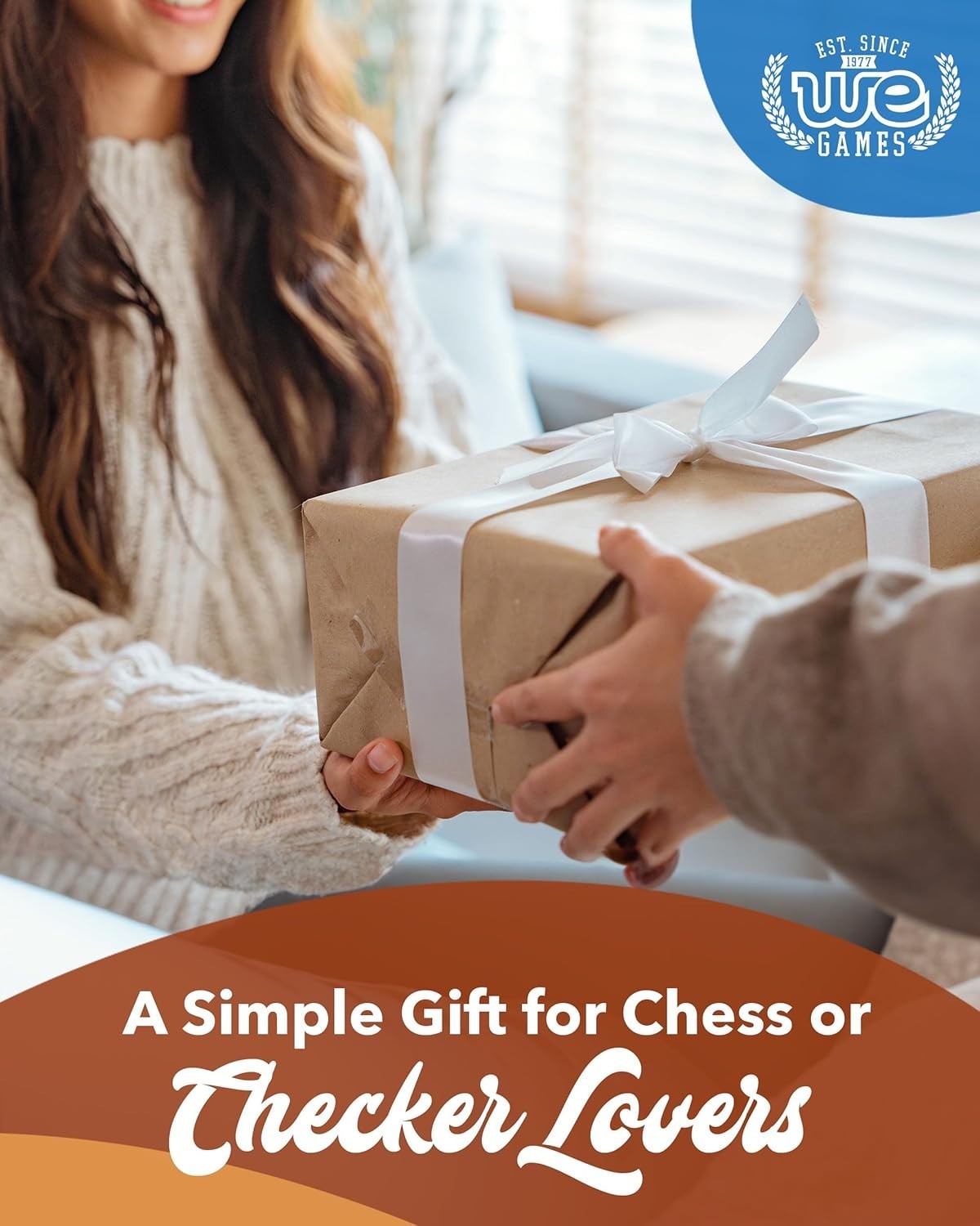 24 Wooden Checker Pieces 1.06 Inch – Stackable & Durable with Storage Bag