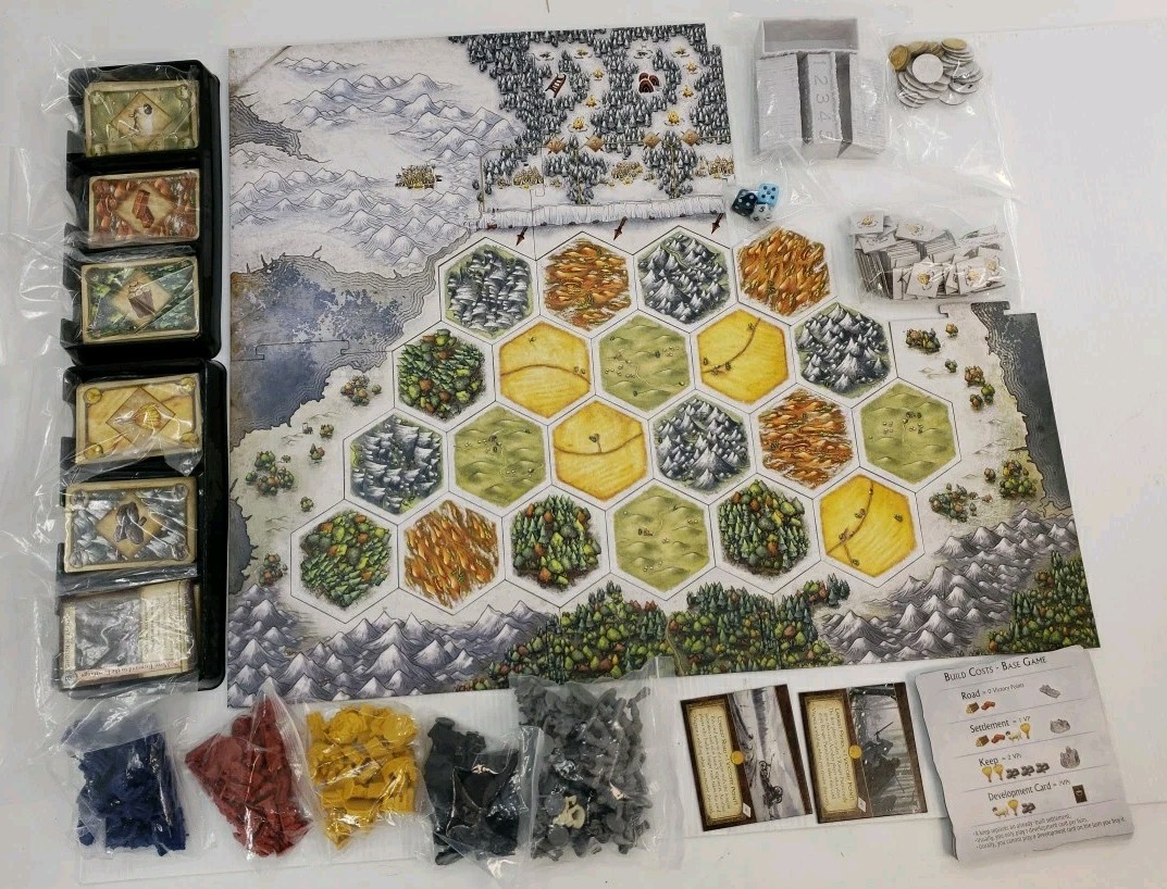 A Game of Thrones Catan: Brotherhood of the Watch Missing Manuel & A Border {98}