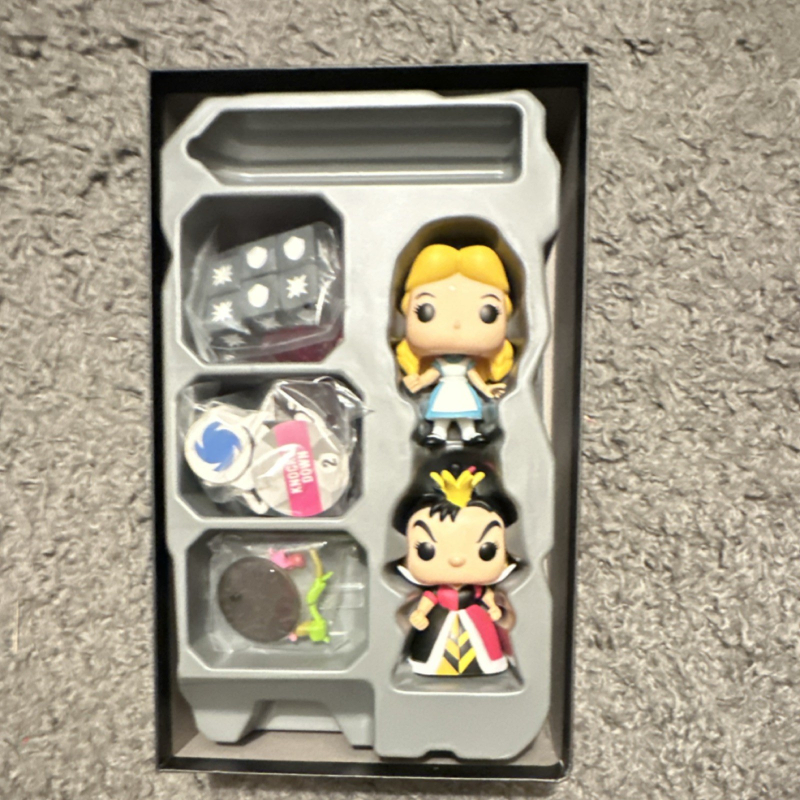 Funko Funkoverse Alice in Wonderland Strategy Game w/ Pop! Figures & Maps