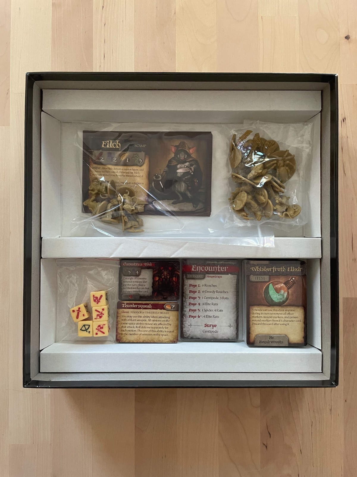 Mice and Mystics Board Game by Jerry Hawthorne Plaid Hat Games 1-4 Players NEW