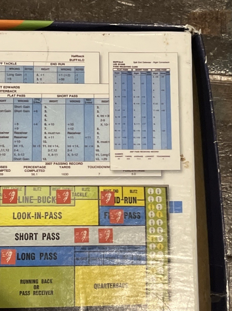 2011 Strat-O-Matic Pro Football Board Game Starter Selector – Includes all Teams