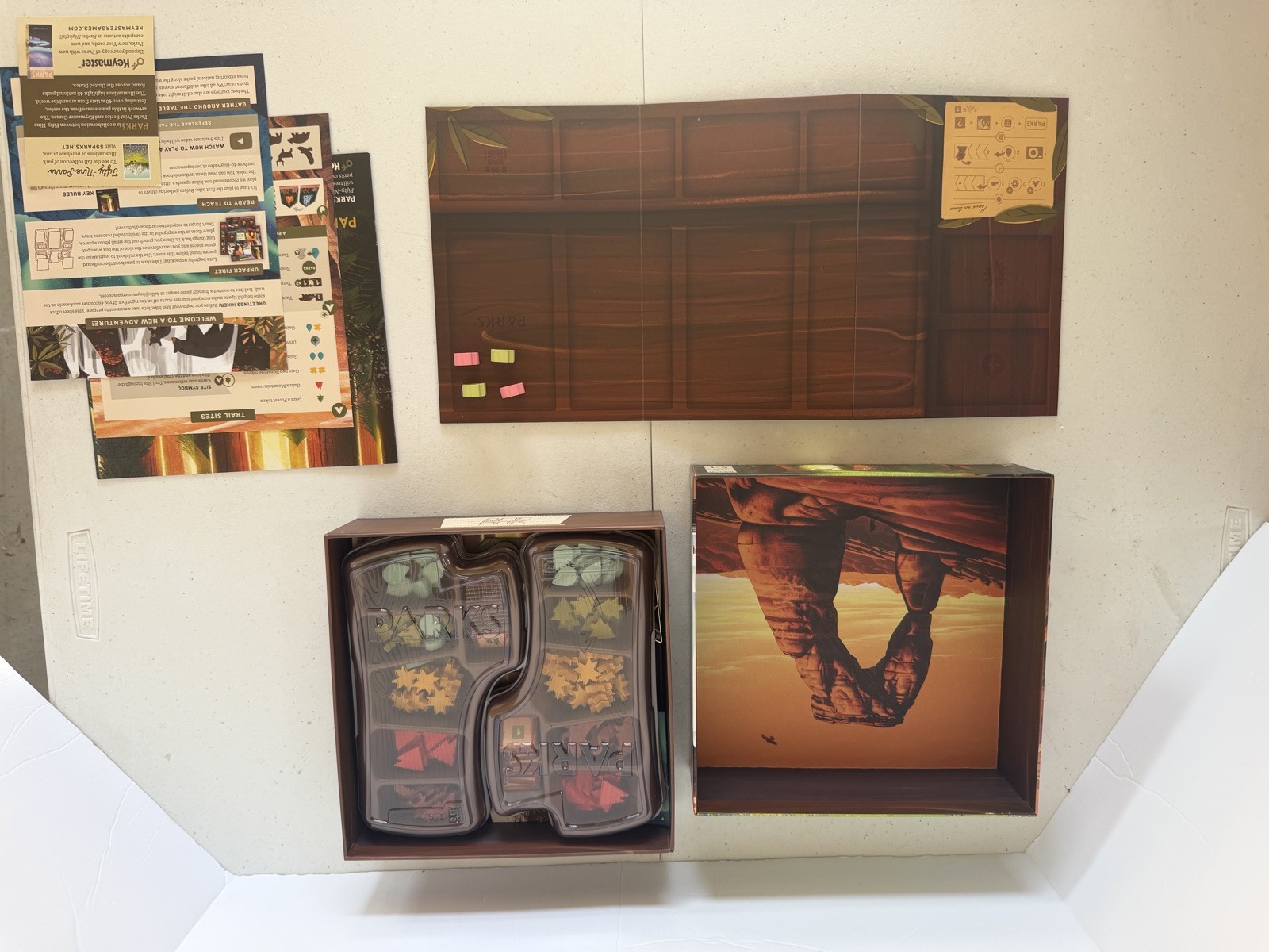 Keymaster Games Parks Board Game