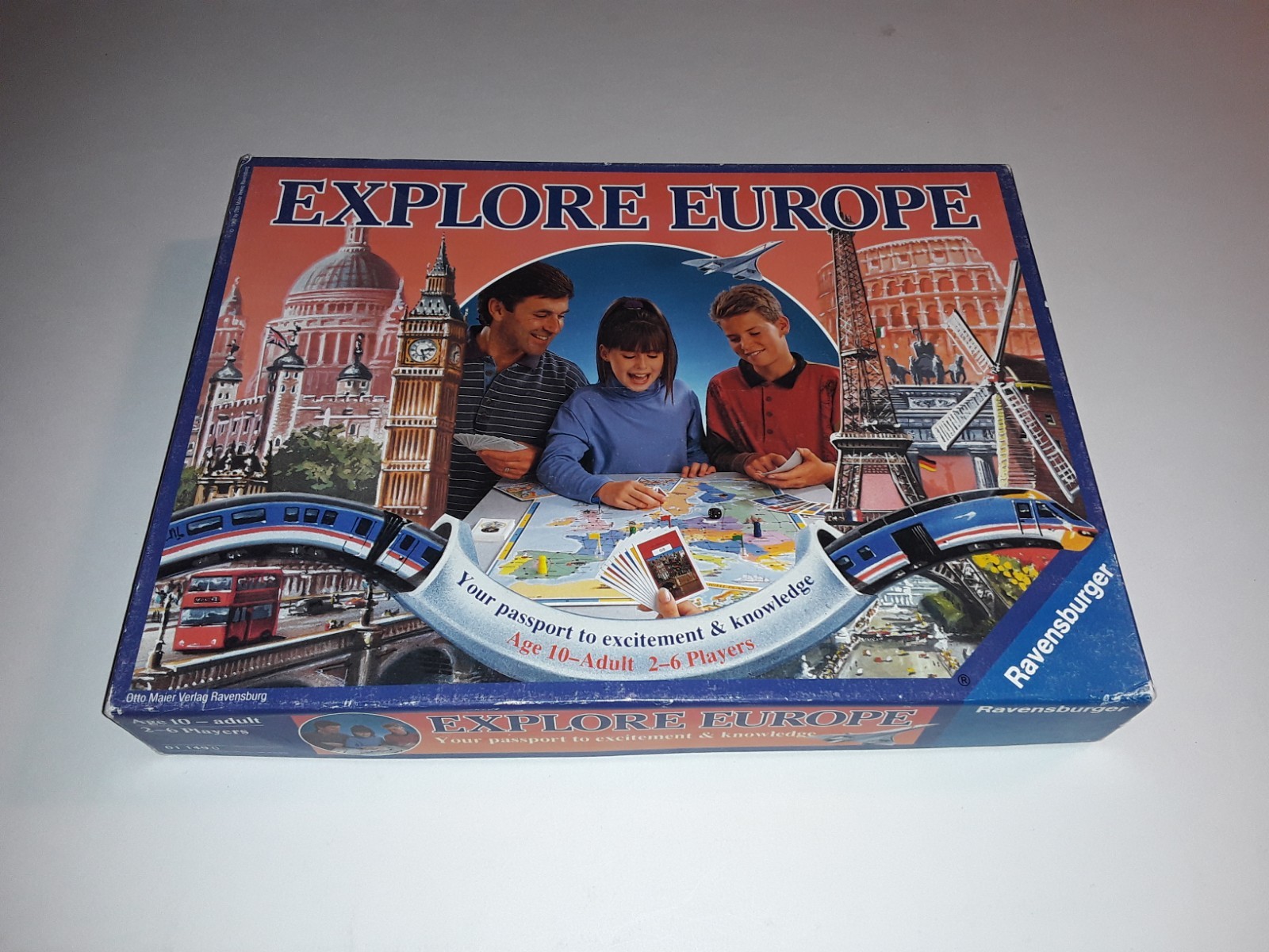 Explore Europe COMPLETE Ravensburger family geography board game